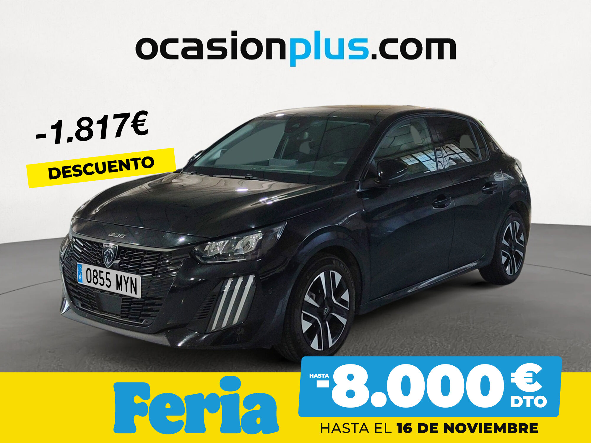 PEUGEOT 208 (PureTech 100 Allure 75 kW (100 CV)) en Madrid