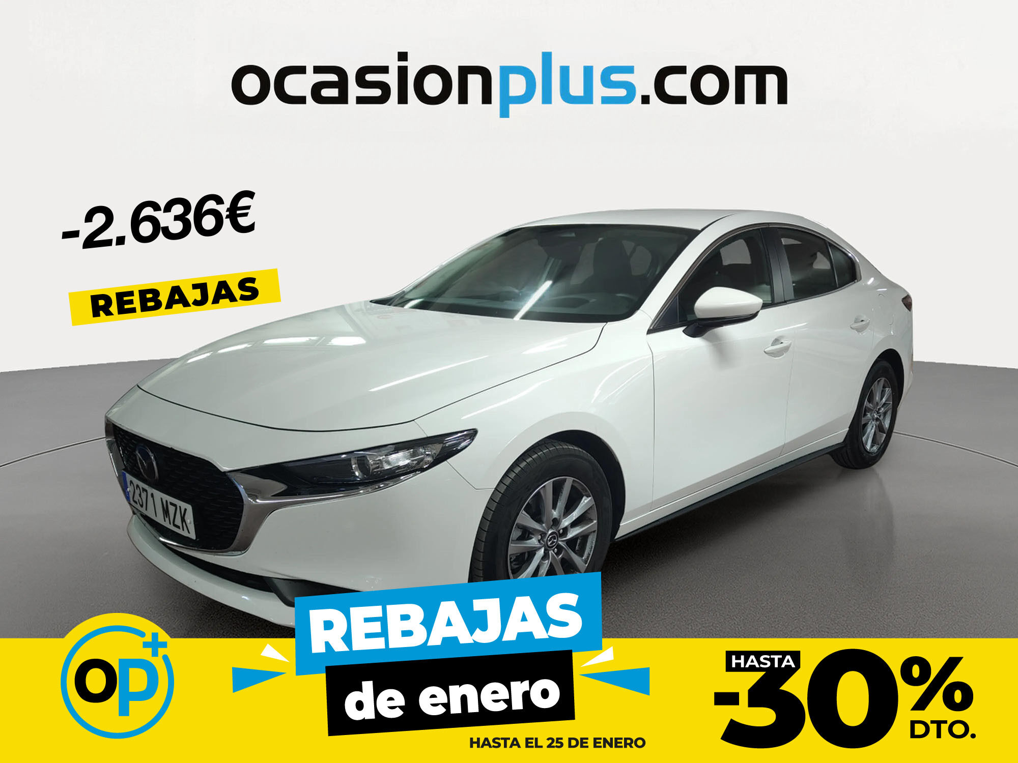 MAZDA Mazda3 (2.5L E-SKY G MHEV Prime-line 103 kW (140 CV)) en Madrid