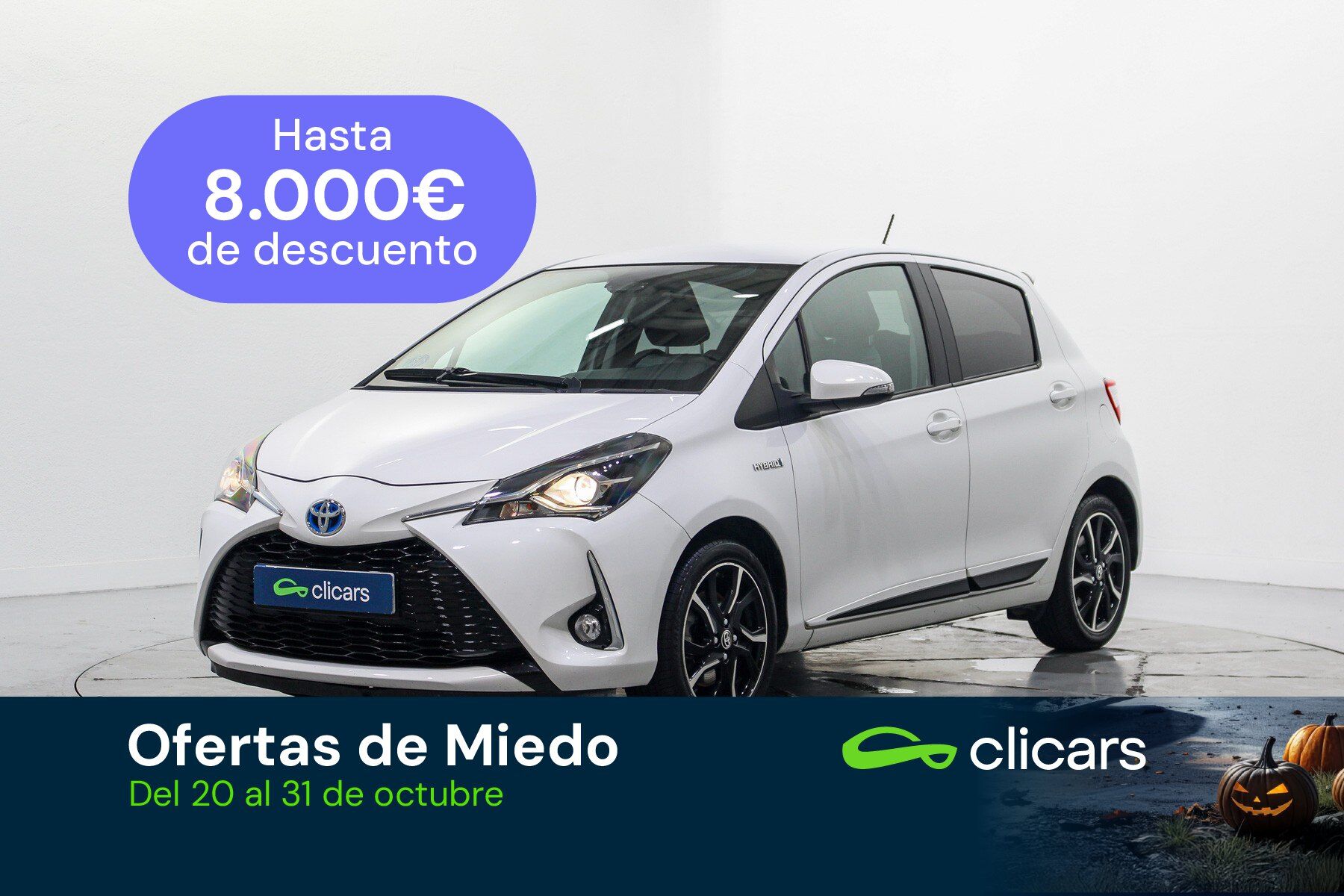 TOYOTA Yaris (Yaris 100H 1.5 Active) en Madrid