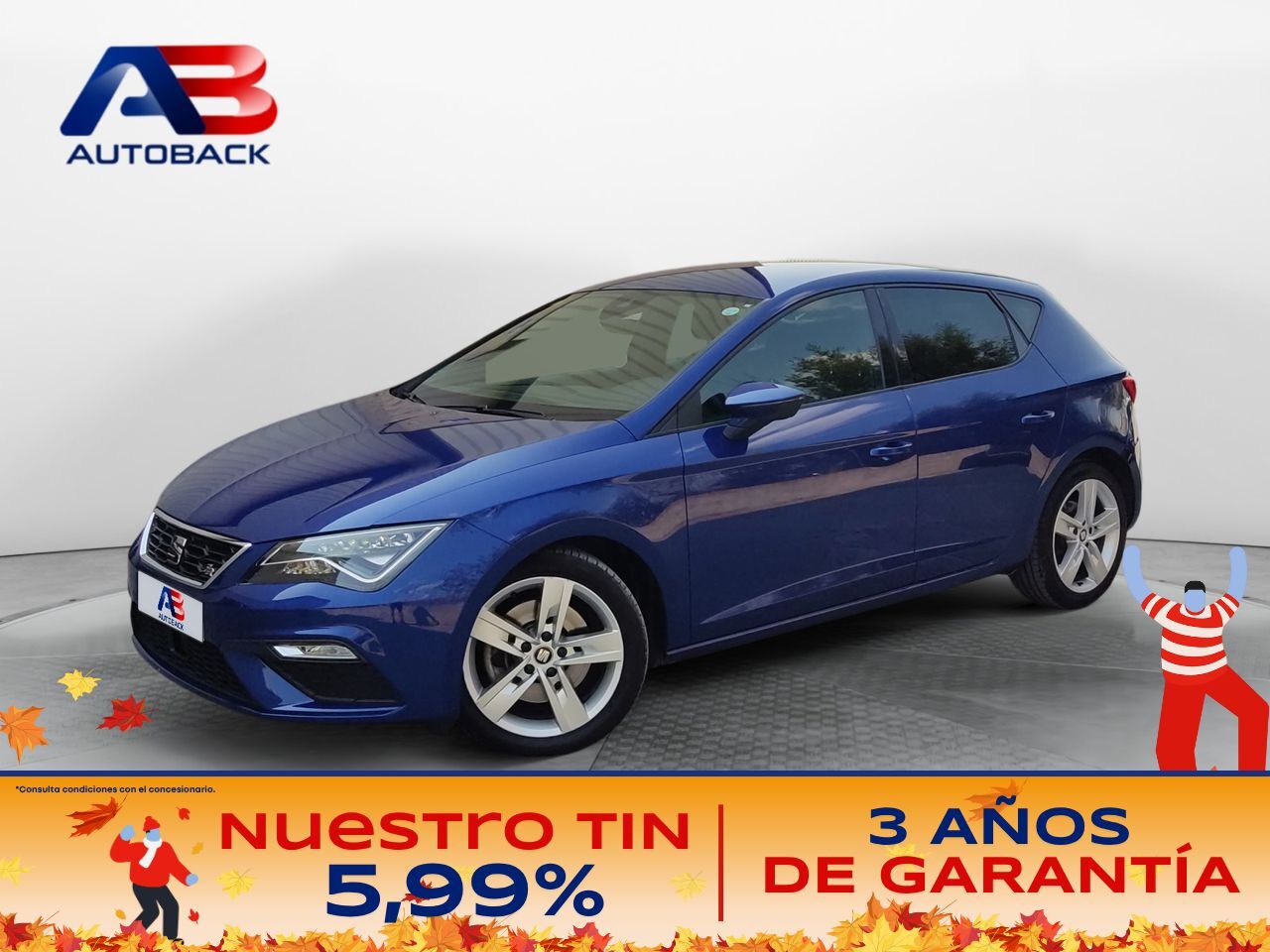 SEAT León (1.5 TSI 110kW (150CV) DSG-7 S&S FR Ed Pl) en Madrid