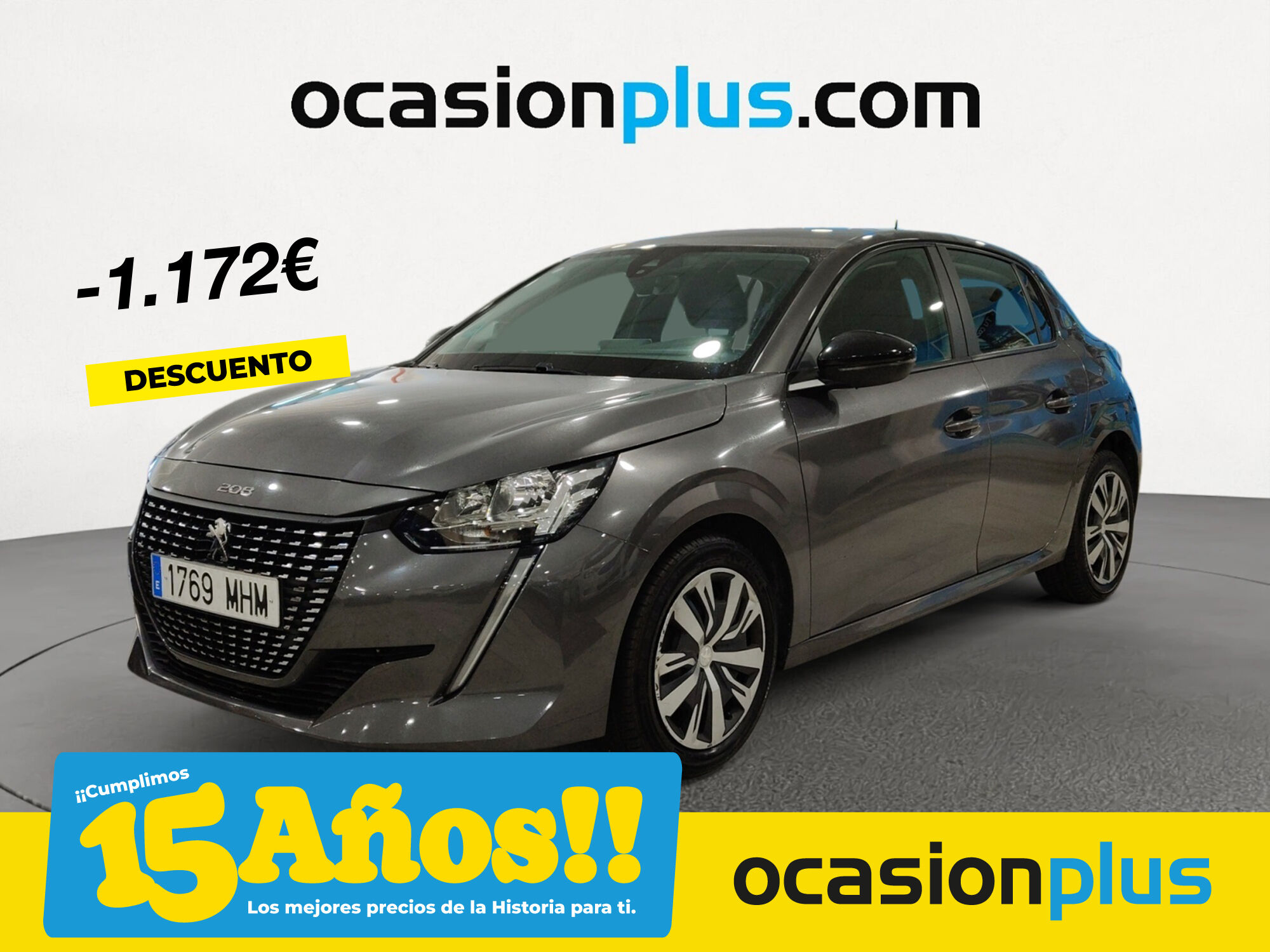 PEUGEOT 208 (PureTech 100 Active Pack 75 kW (100 CV)) en Madrid