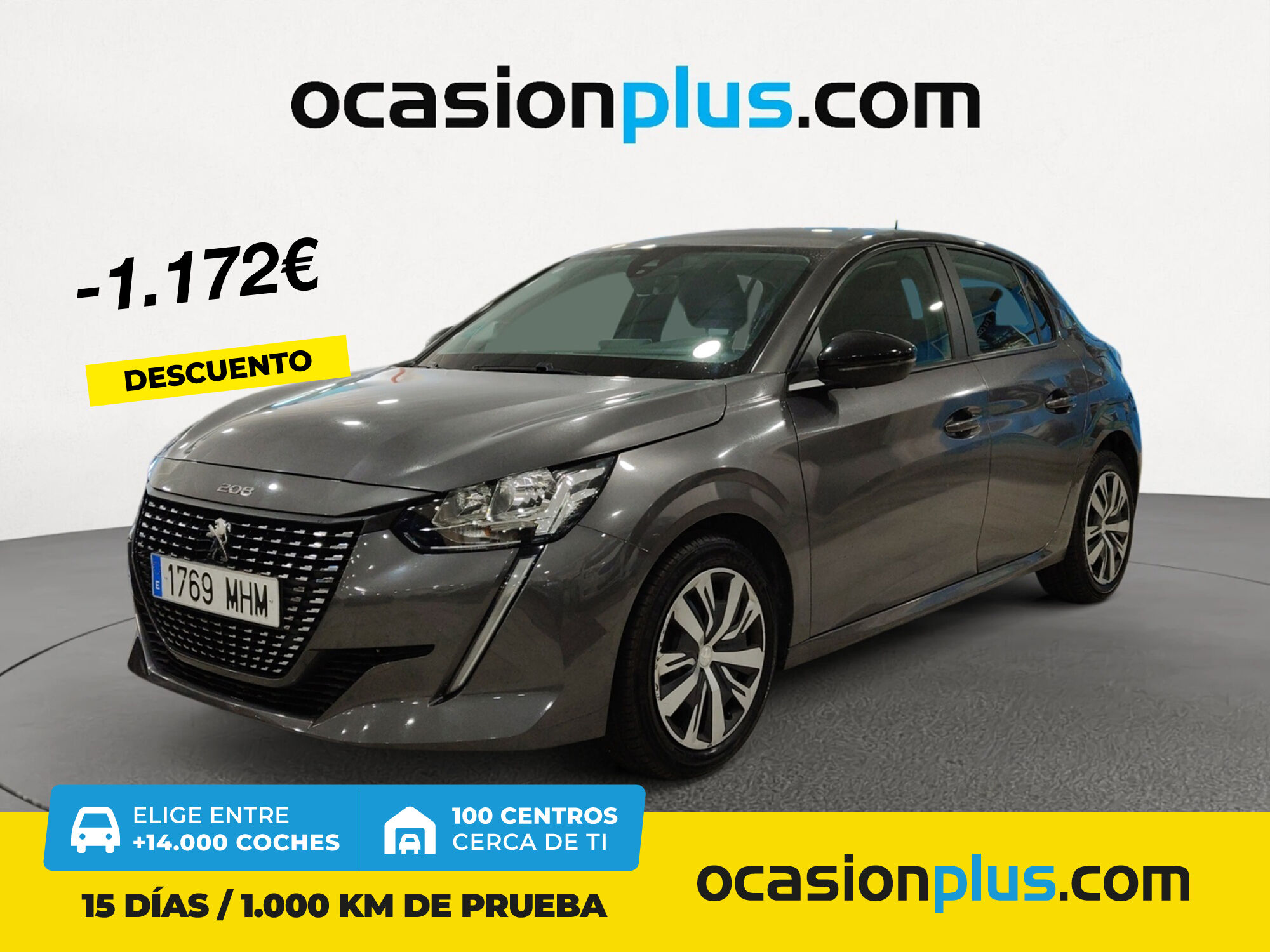 PEUGEOT 208 (PureTech 100 Active Pack 75 kW (100 CV)) en Madrid