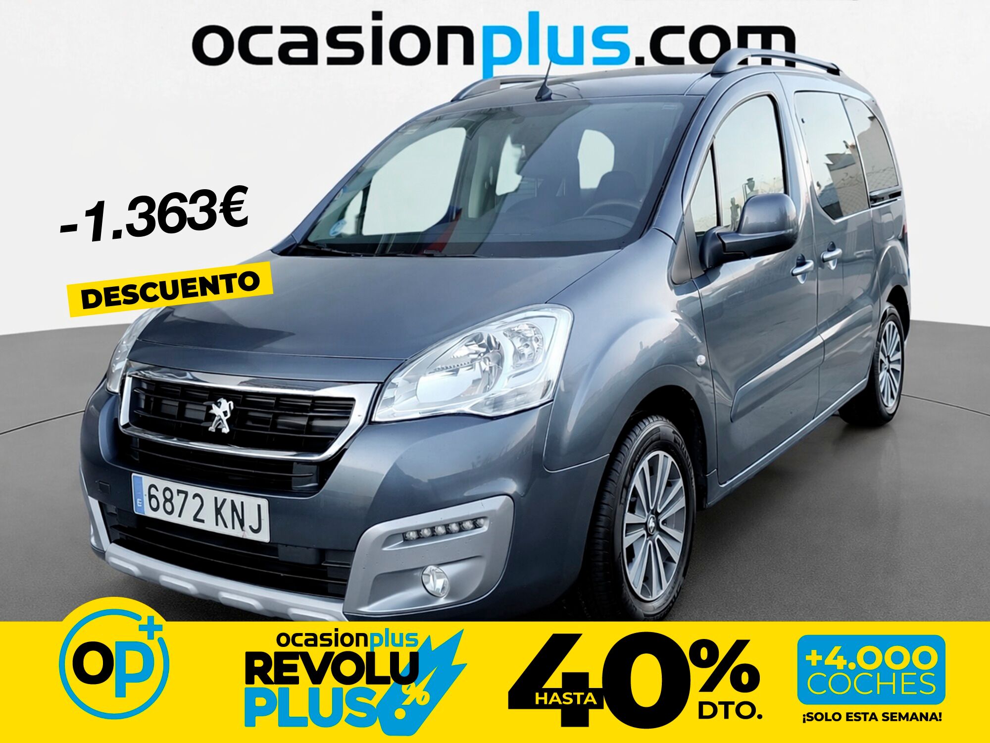Foto del PEUGEOT Partner Tepee 1.6BlueHDI Style 100