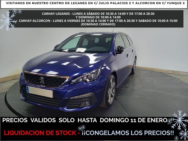PEUGEOT 308 (SW 1.5 BLUE HDI 130 GT LINE (EU6.2) 5D) en Madrid