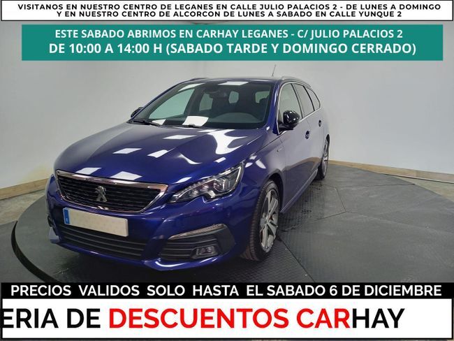 PEUGEOT 308 (SW 1.5 BLUE HDI 130 GT LINE (EU6.2) 5D) en Madrid
