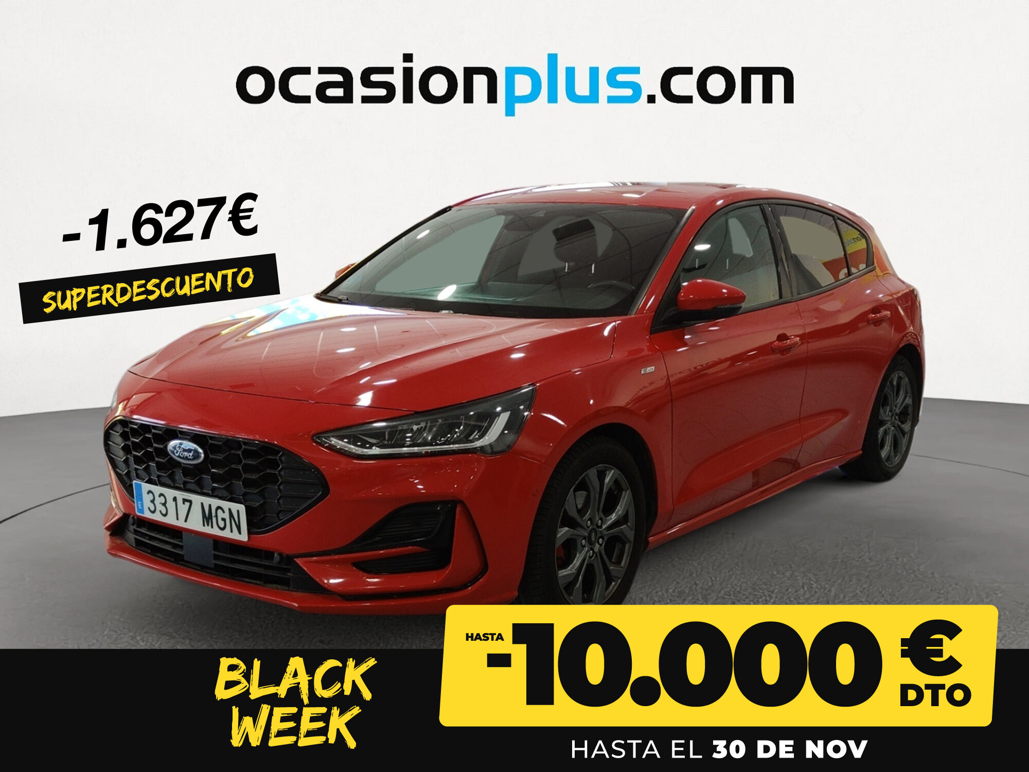 FORD Focus (1.0 Ecoboost MHEV ST-Line 92 kW (125 CV)) en Madrid