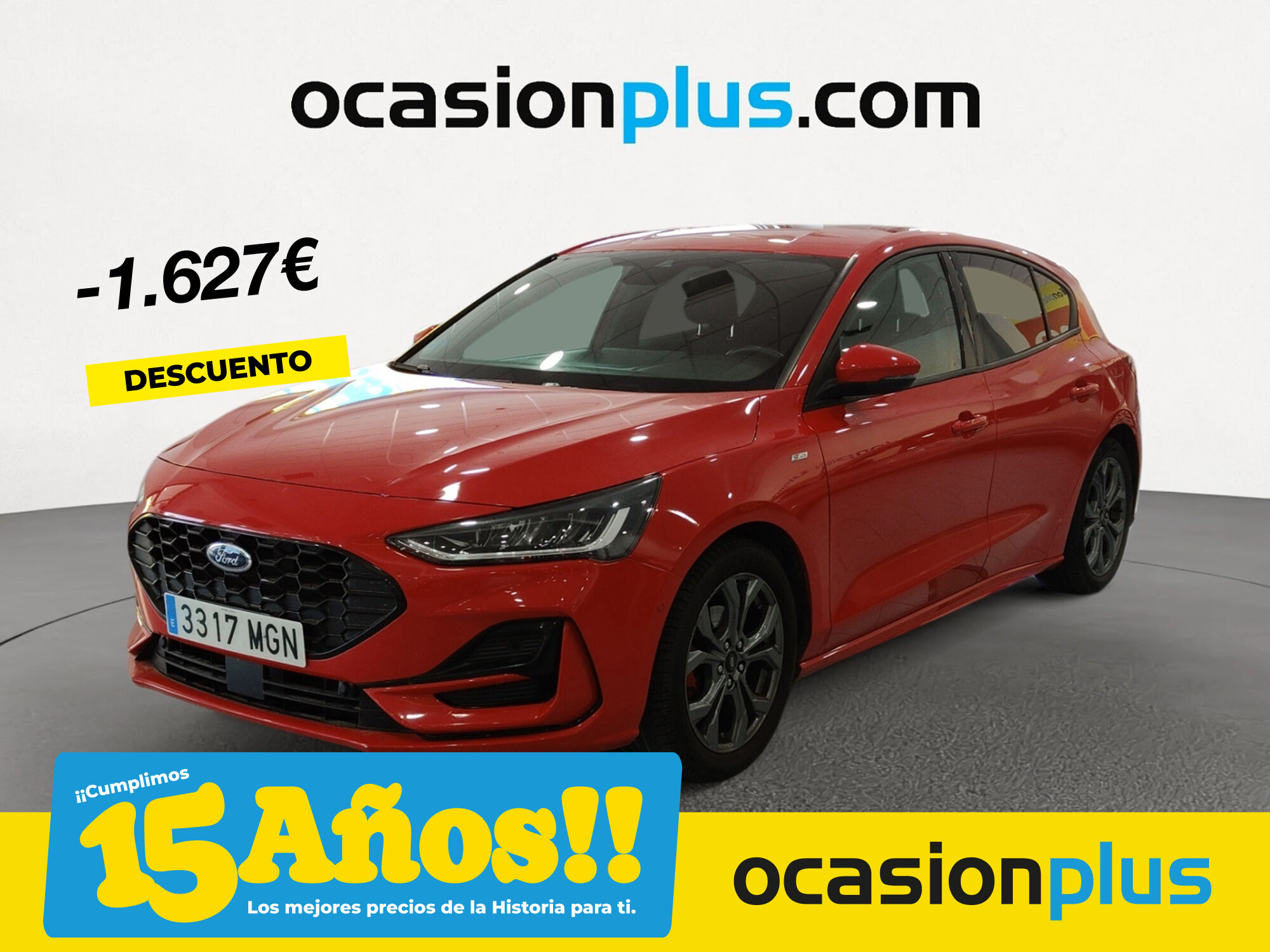 FORD Focus (1.0 Ecoboost MHEV ST-Line 92 kW (125 CV)) en Madrid