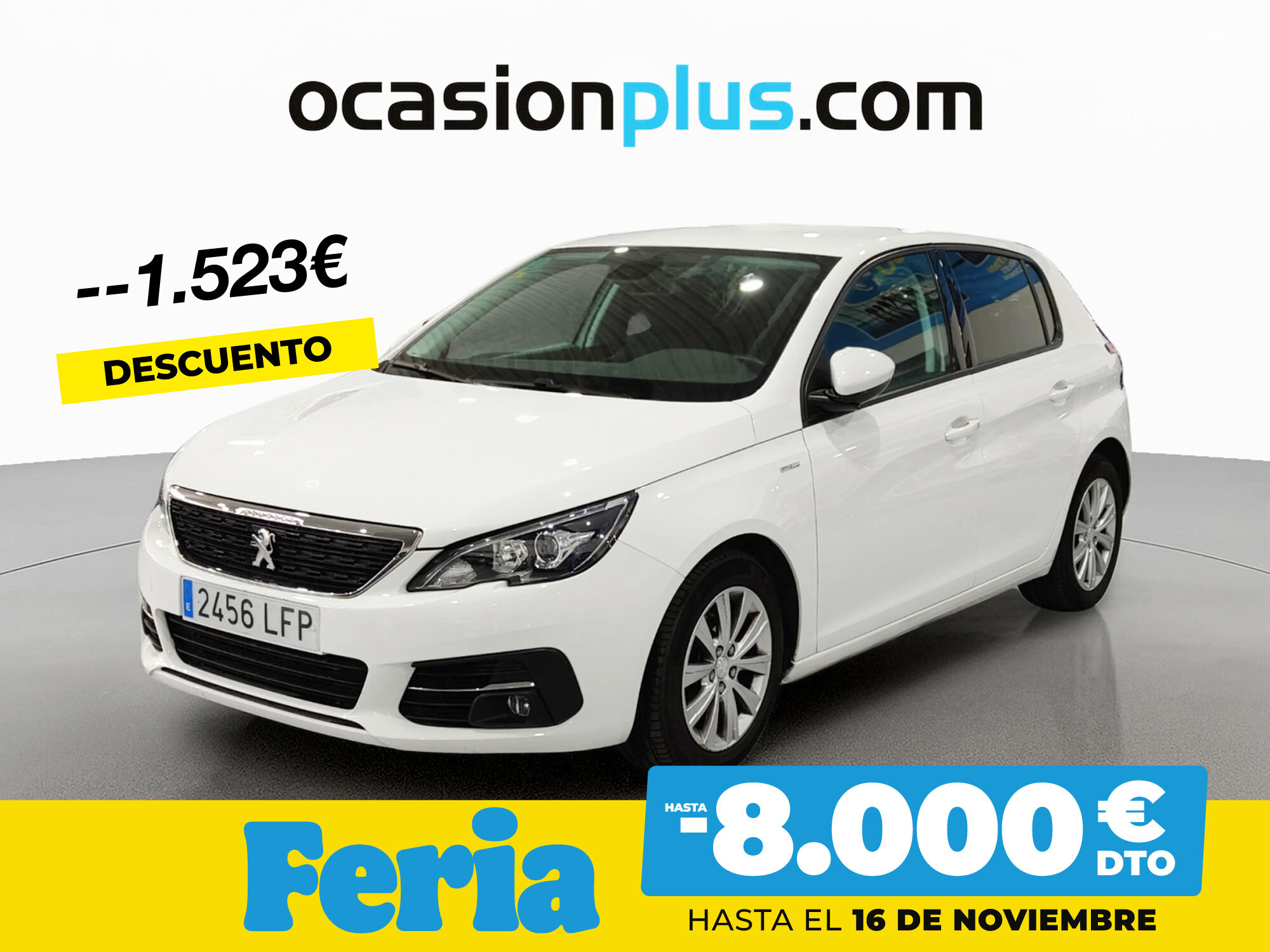 PEUGEOT 308 (BlueHDi 130 S&S Style EAT8 96 kW (130 CV)) en Madrid