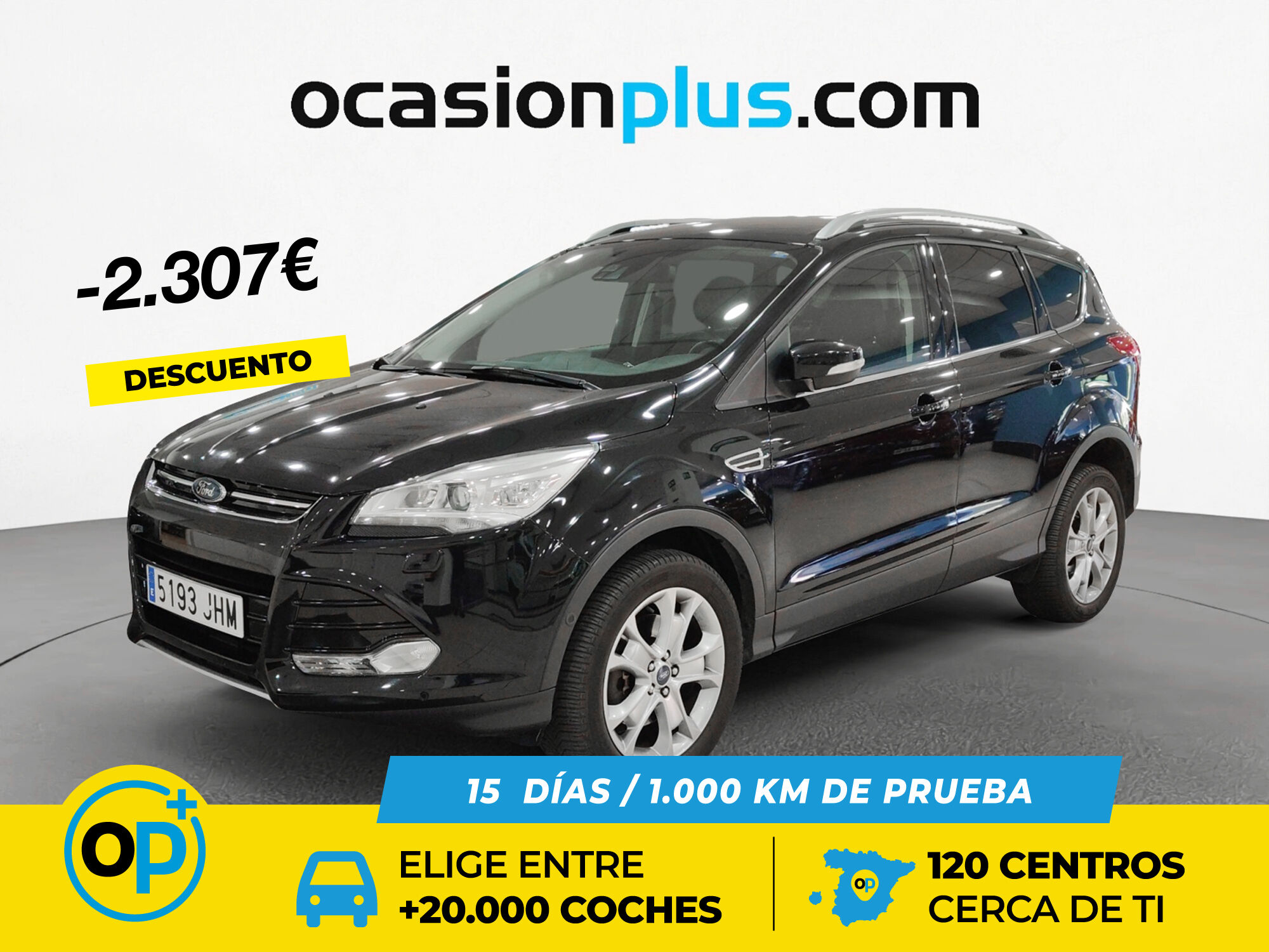 FORD Kuga (2.0 TDCi S&S Titanium S 4x4 Powershift 132 kW (180 CV)) en Madri