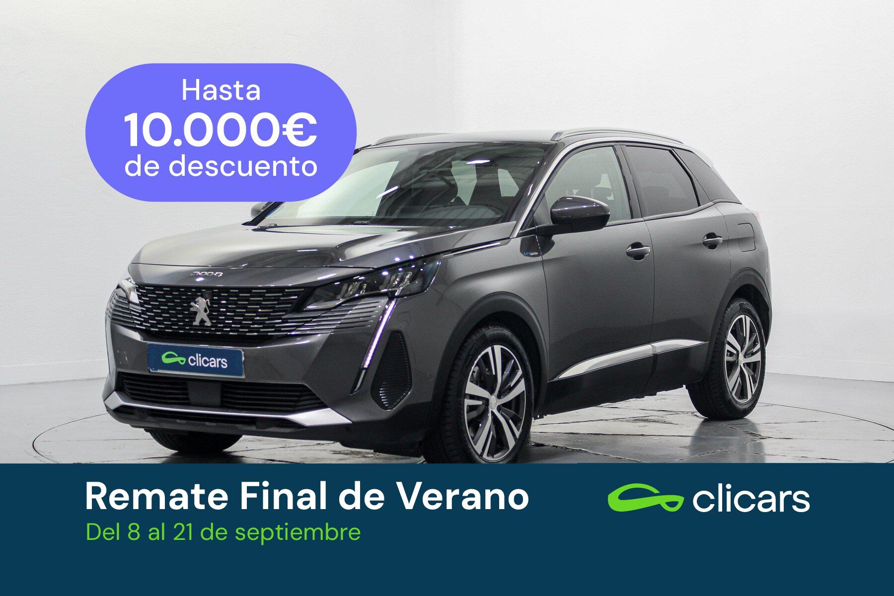 PEUGEOT 3008 (3008 HYB PHEV 225 Allure Pack e-EAT8) en Madrid