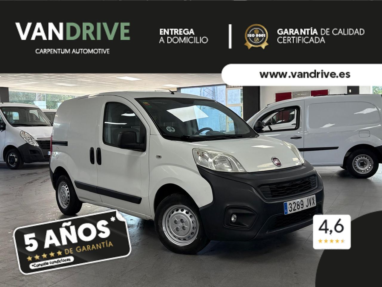 FIAT Fiorino (Cargo Base 1.3 Mjet 55kW E5+ Clase 2) en Lugo