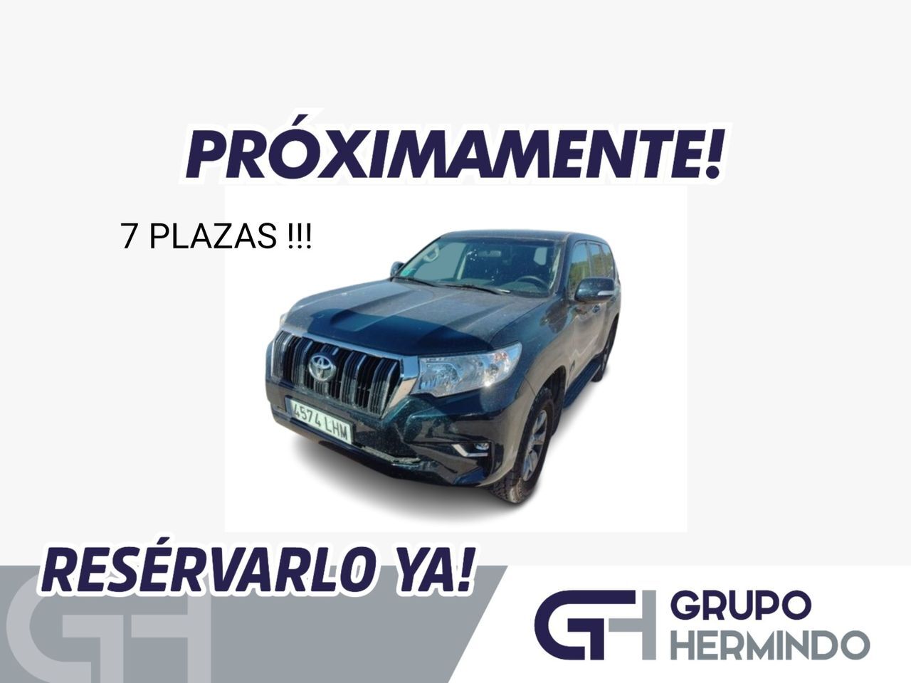 TOYOTA Land Cruiser (2.8 D 4D VX AUTO 7 PLAZAS) en Pontevedra