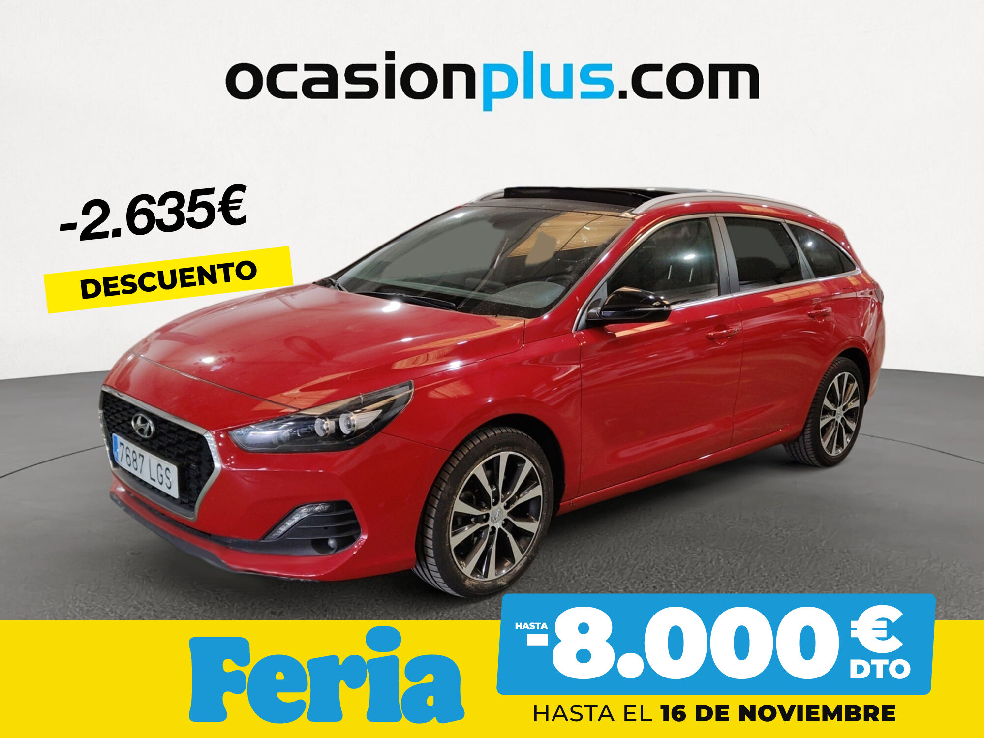 HYUNDAI i30 (1.4 TGDI Tecno Sky 103 kW (140 CV)) en Madrid