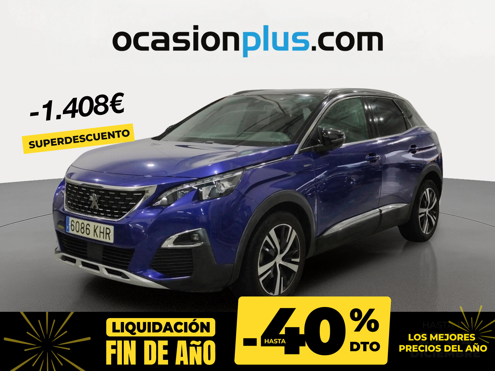 PEUGEOT 3008 (BlueHDI 130 S&S GT Line 96 kW (130 CV)) en Madrid