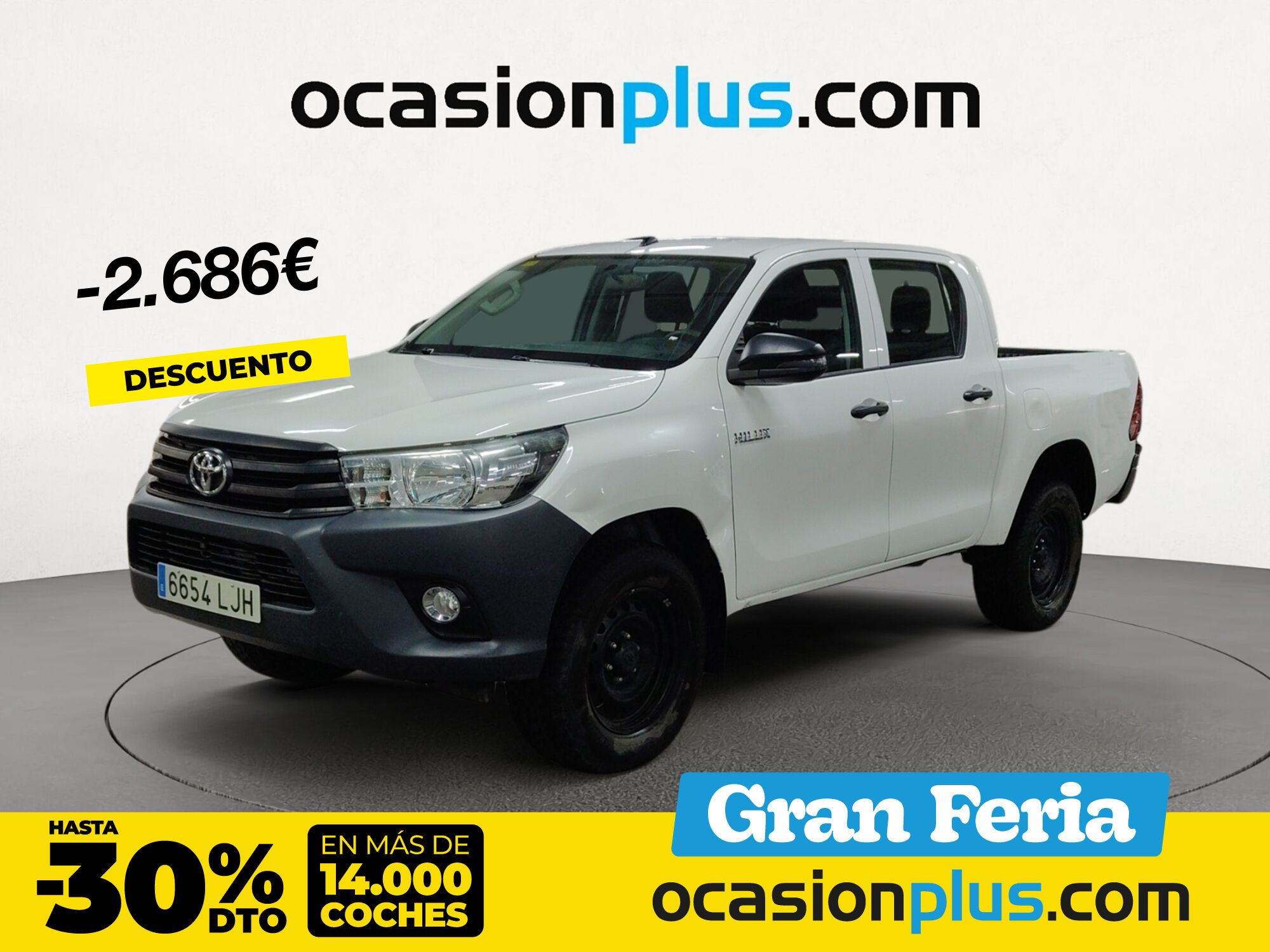 TOYOTA Hilux (2.4 D-4D Doble Cabina GX 110 kW (150 CV)) en Madrid