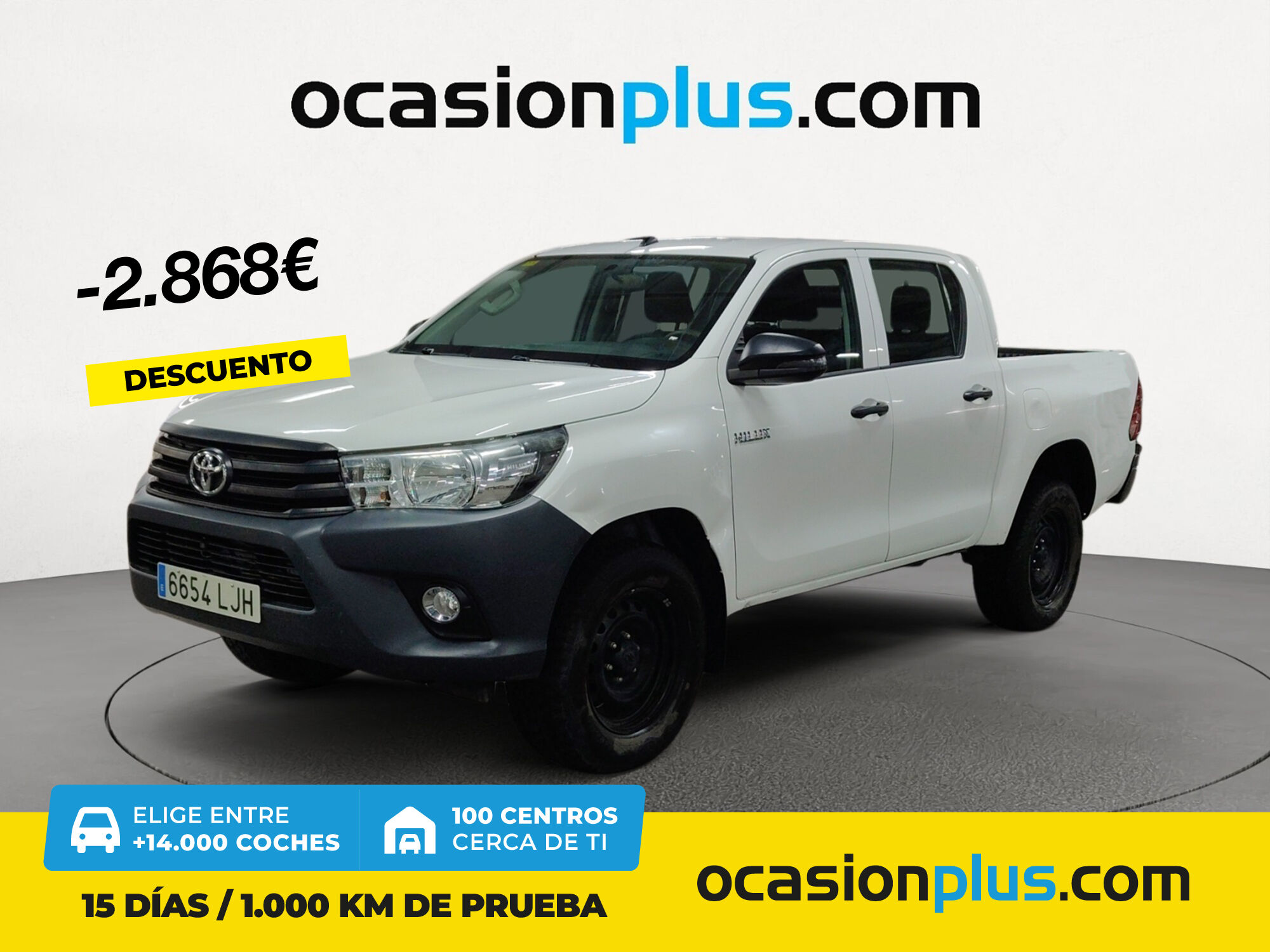 TOYOTA Hilux (2.4 D-4D Doble Cabina GX 110 kW (150 CV)) en Madrid
