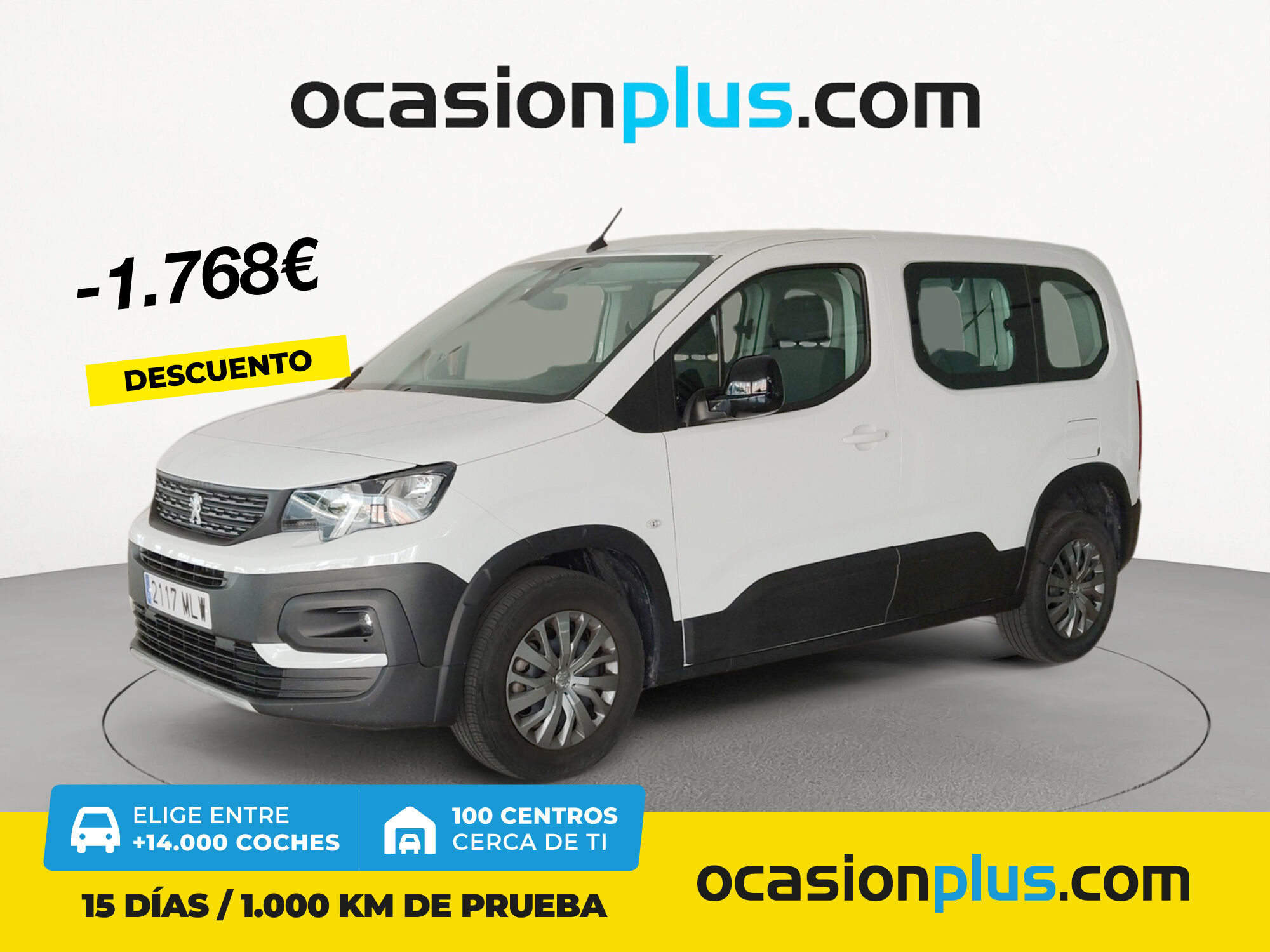 PEUGEOT Rifter (Active Pack Business Standard BlueHDi 73 kW (100 CV)) en Ma