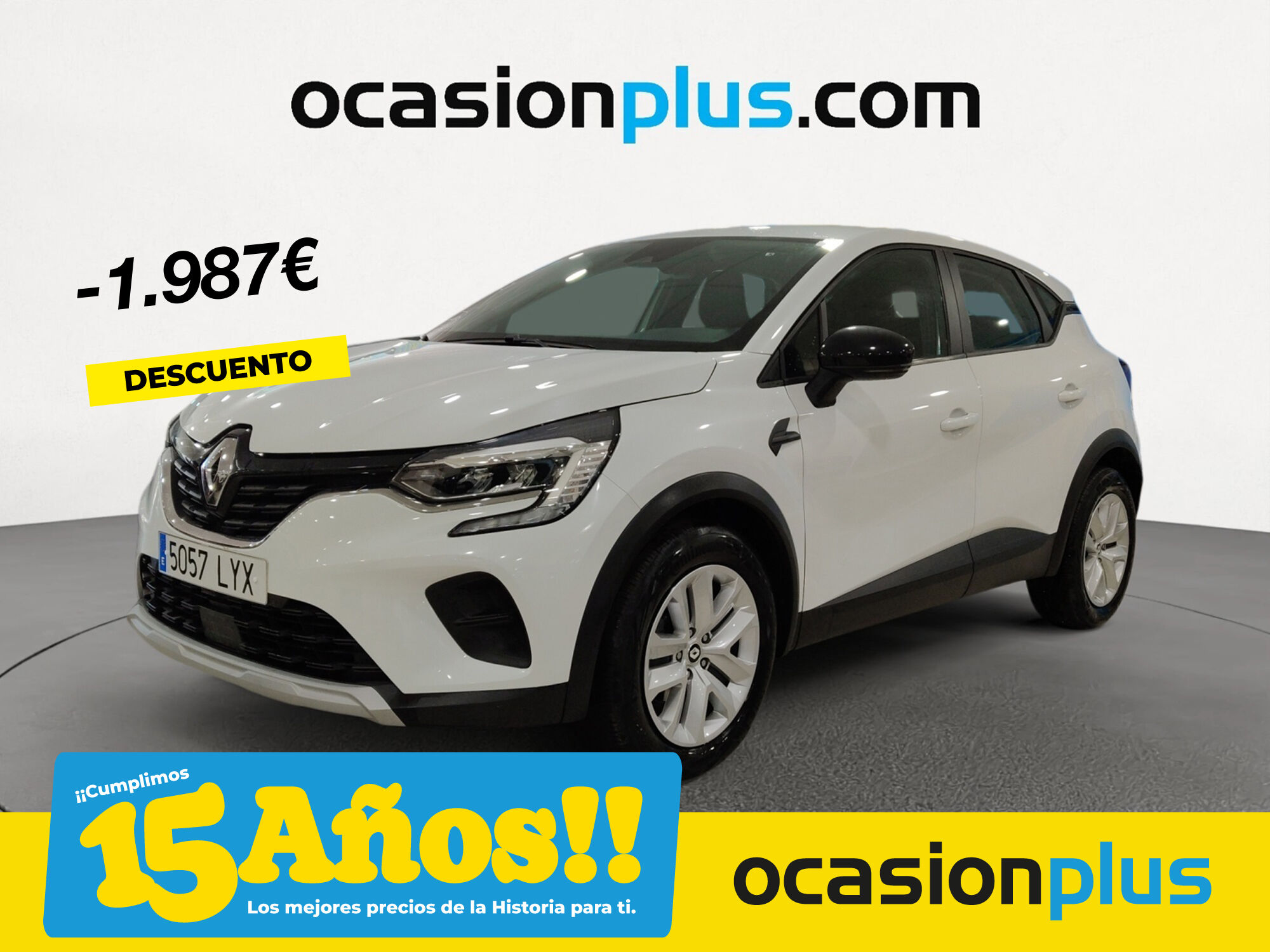RENAULT Captur (Intens TCe GLP 74 kW (100 CV)) en Madrid