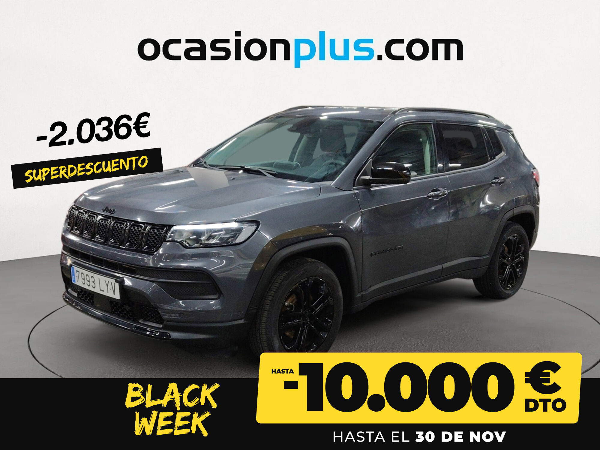 JEEP Compass (1.3 Gse Night Eagle FWD MT 96 kW (130 CV)) en Madrid