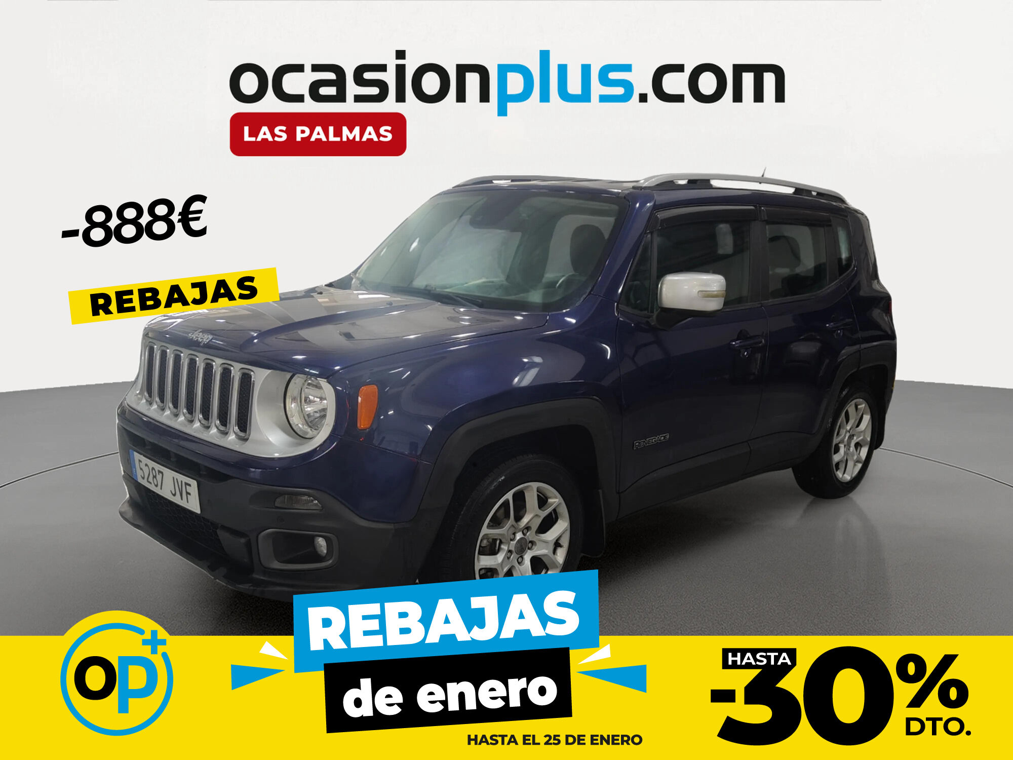 JEEP Renegade (1.4 Multiair Limited 4x2 103 kW (140 CV)) en Palmas, Las