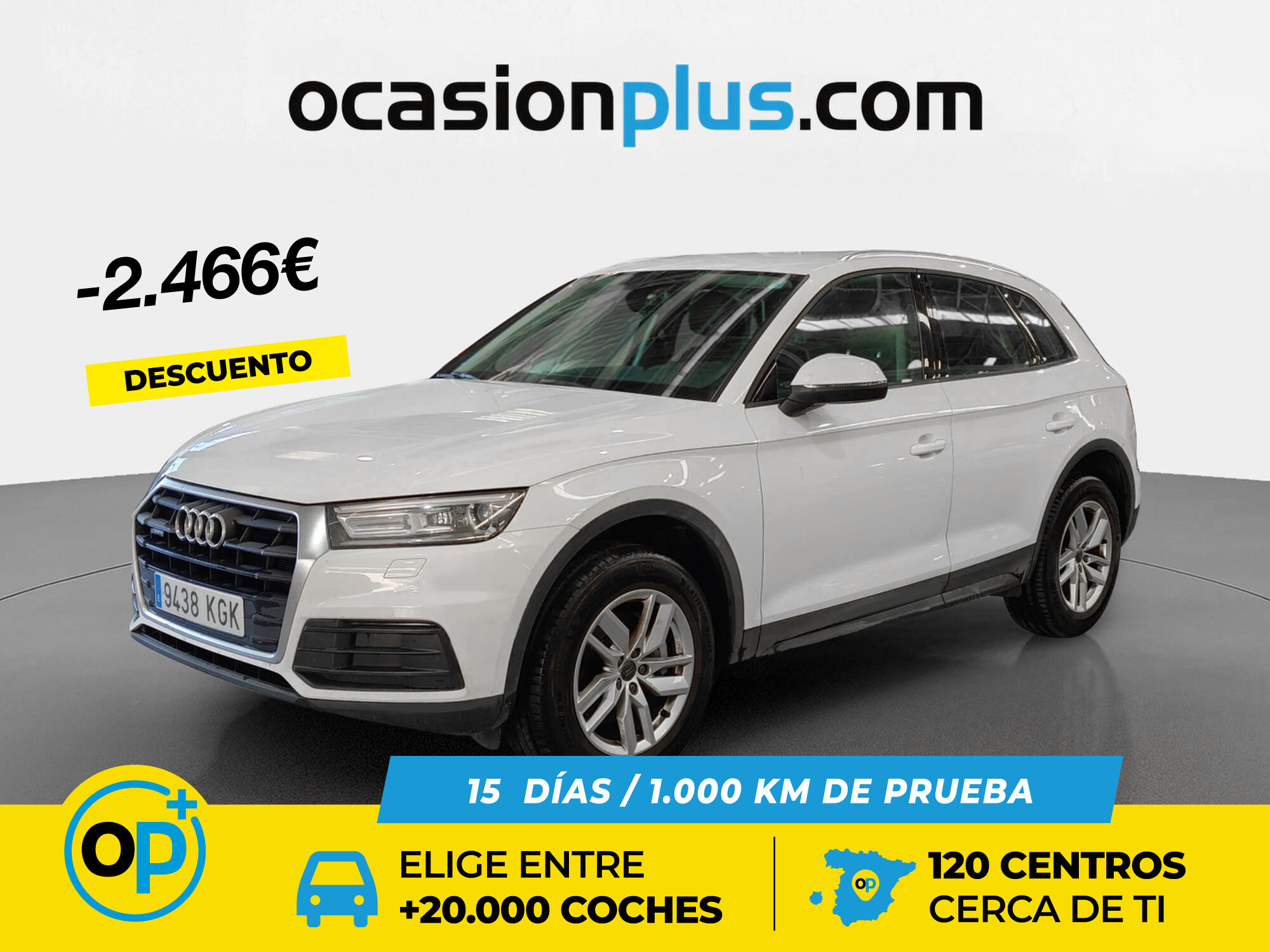 AUDI Q5 (Advanced 2.0 TDI quattro 120 kW (163 CV) S tronic) en Madrid