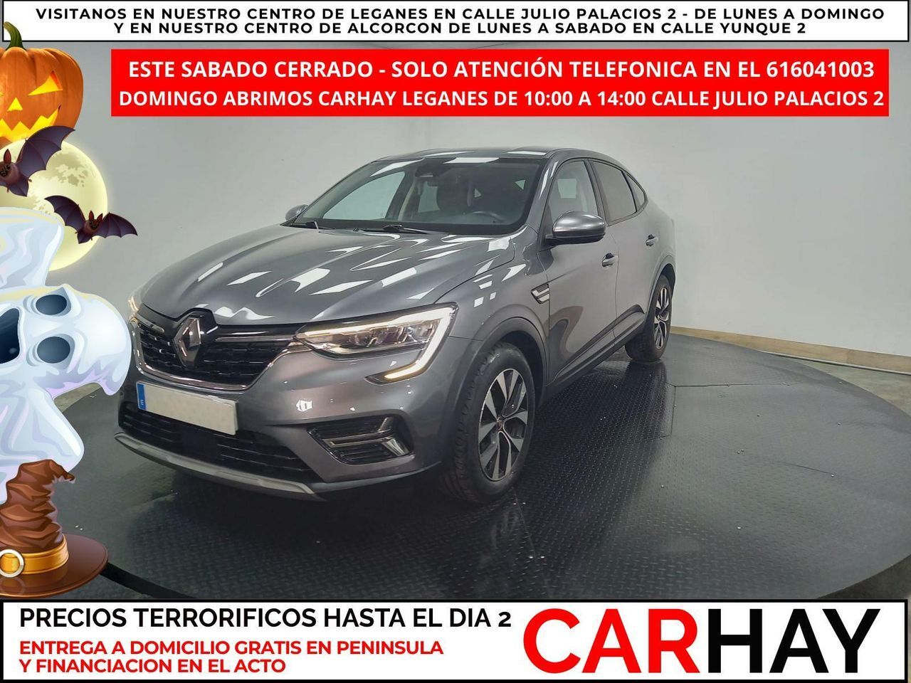 RENAULT Arkana (BUSINESS 1.6 T-TECH HYBRID  BVA6 E6D 145) en Madrid