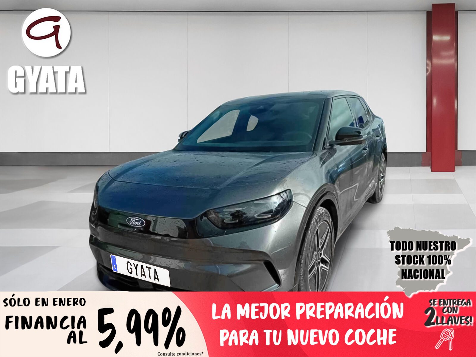 FORD Capri (CX740L Premium R. Ext. AWD 77kWh 250 kW (340 CV)) en Madrid