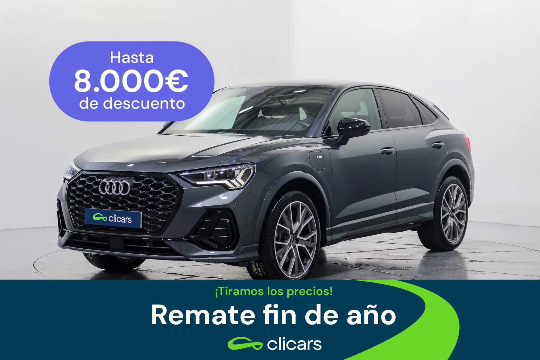 AUDI Q3 (Q3 Sportback 45 TFSIe Black line S-tronic) en Madrid