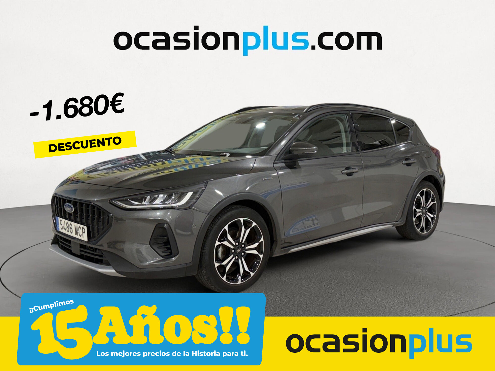 FORD Focus (1.0 Ecoboost MHEV Active Style SIP 114 kW (155 CV)) en Madrid