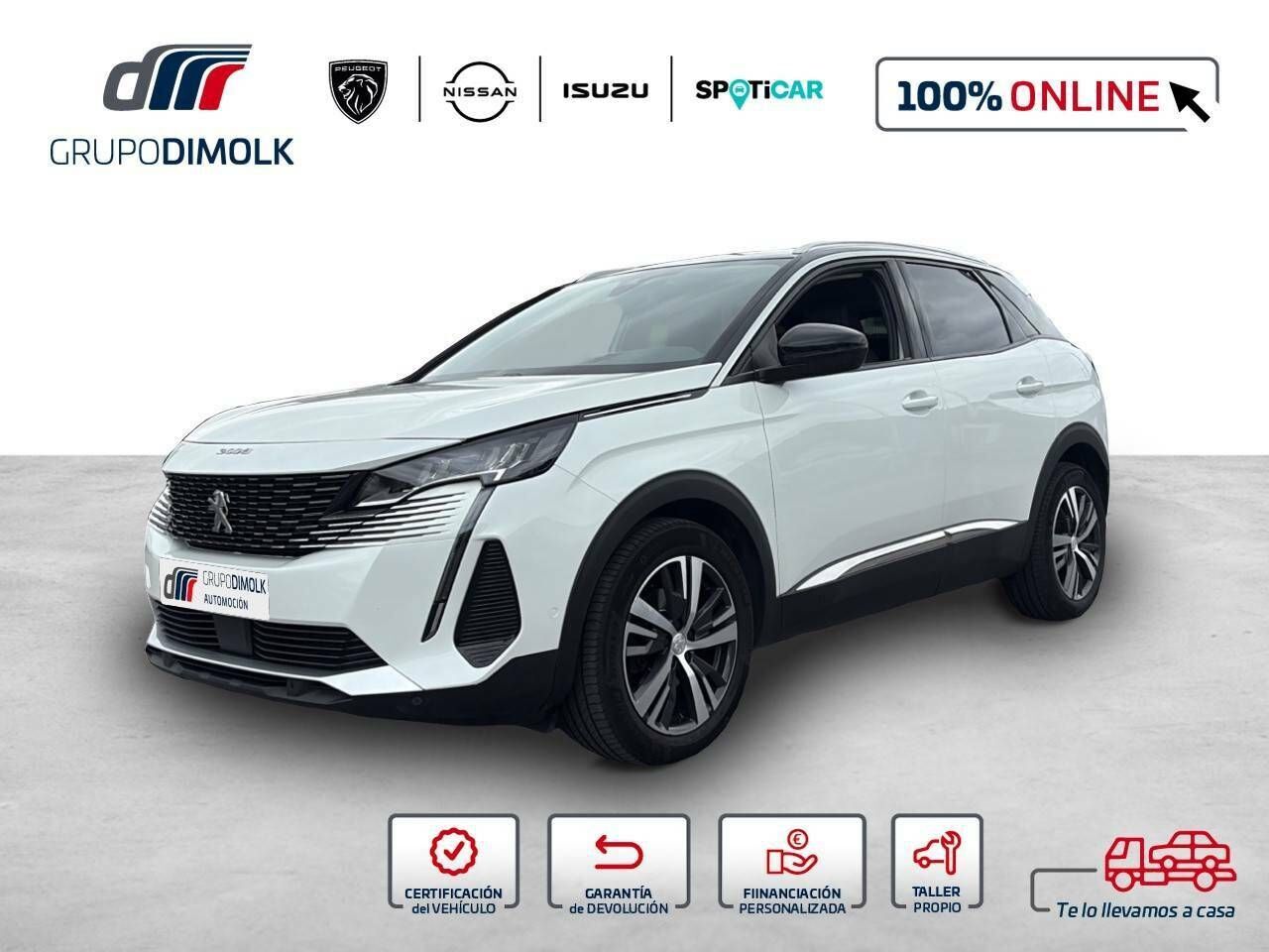 PEUGEOT 3008 (1.5 BlueHDi 96kW (130CV) S&S Allure Pack) en Coruña, A