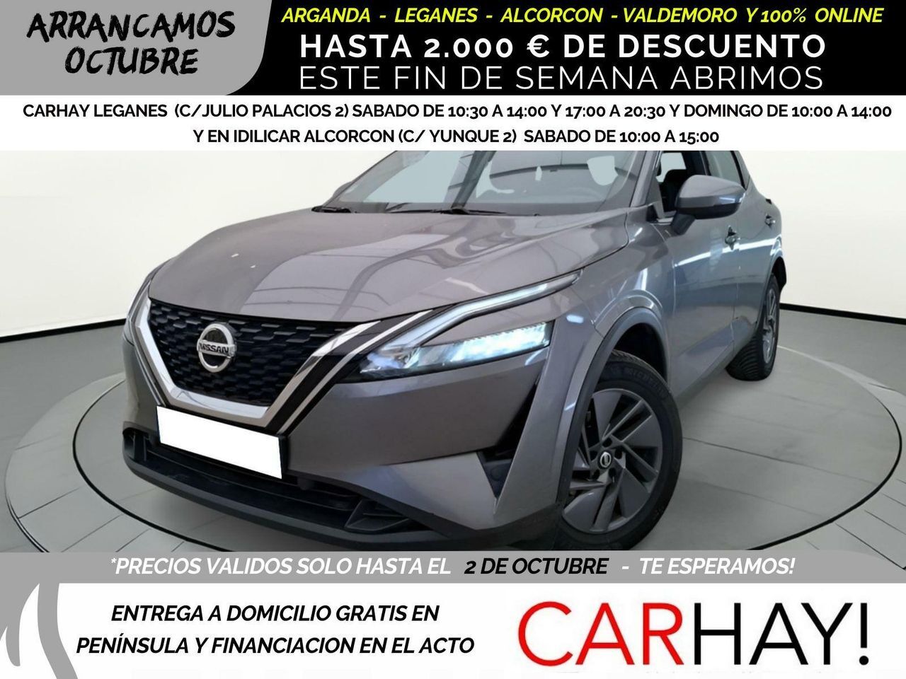 NISSAN Qashqai (CROSSOVER 1.3 MHEV 140 BUSINESS EDITION) en Madrid