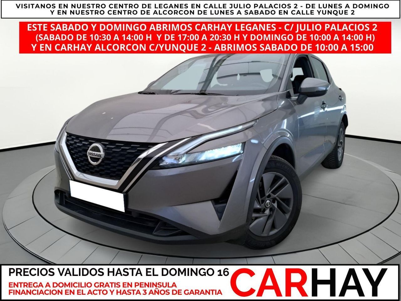 NISSAN Qashqai (CROSSOVER 1.3 MHEV 140 BUSINESS EDITION) en Madrid