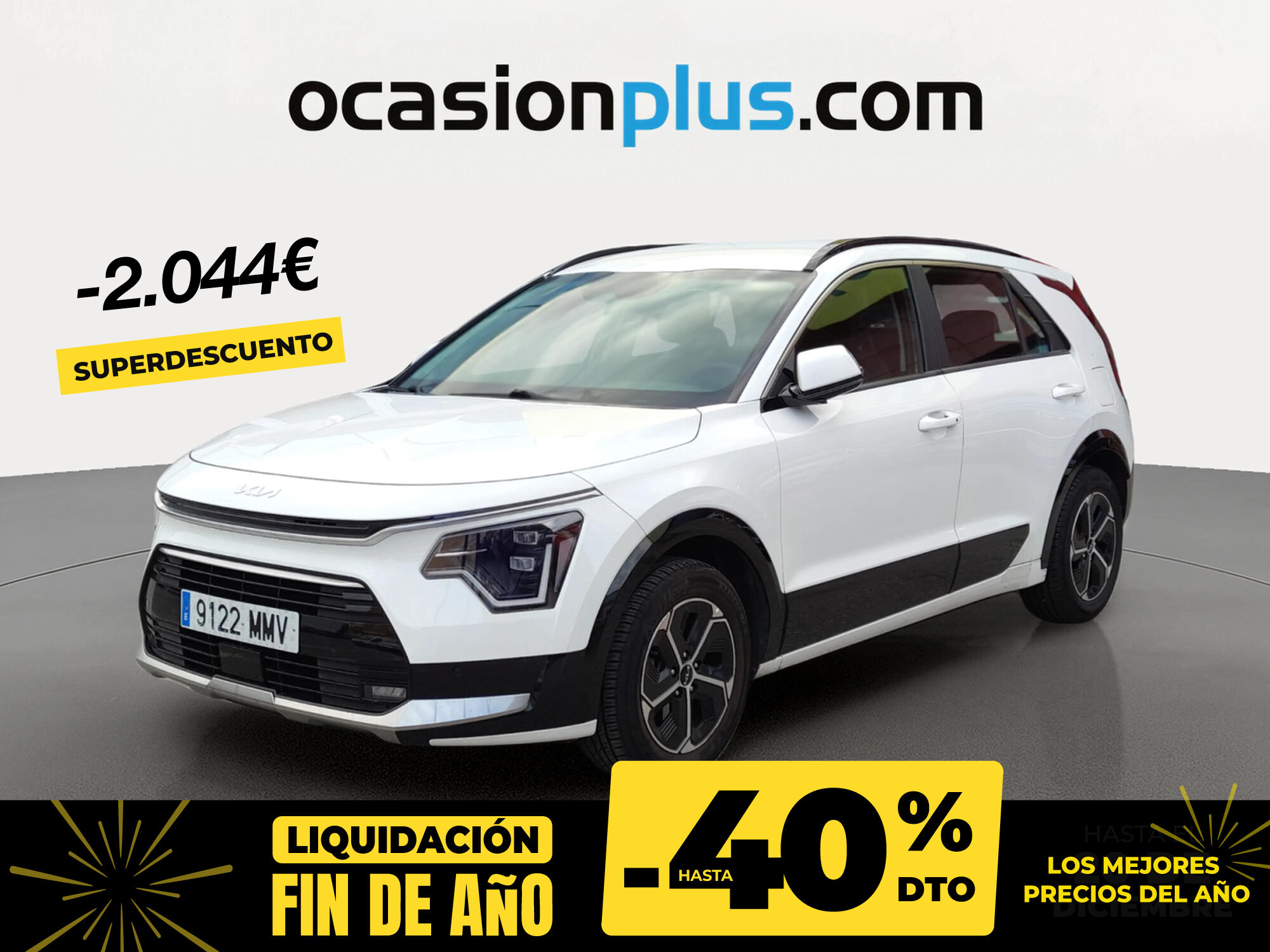 KIA Niro (1.6 GDi HEV Híbrido Drive 104 kW (141 CV)) en Madrid