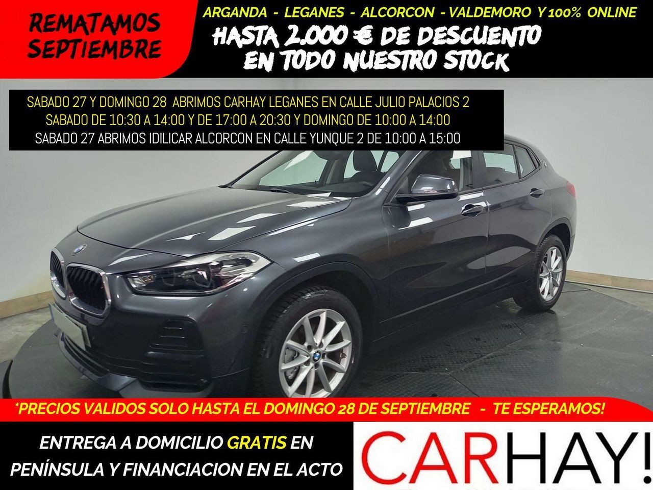 BMW X2 (1.5 D SDRIVE16) en Madrid