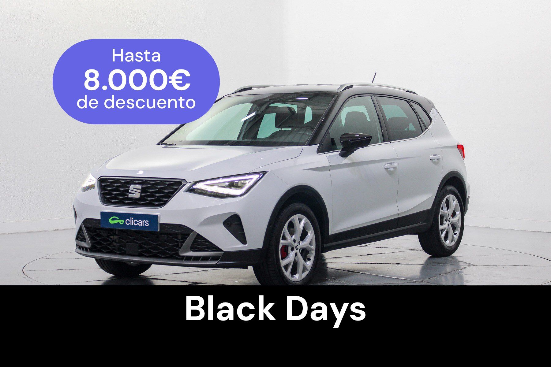 SEAT Arona (Arona 1.5 TSI S&S FR DSG7 XM 150) en Madrid