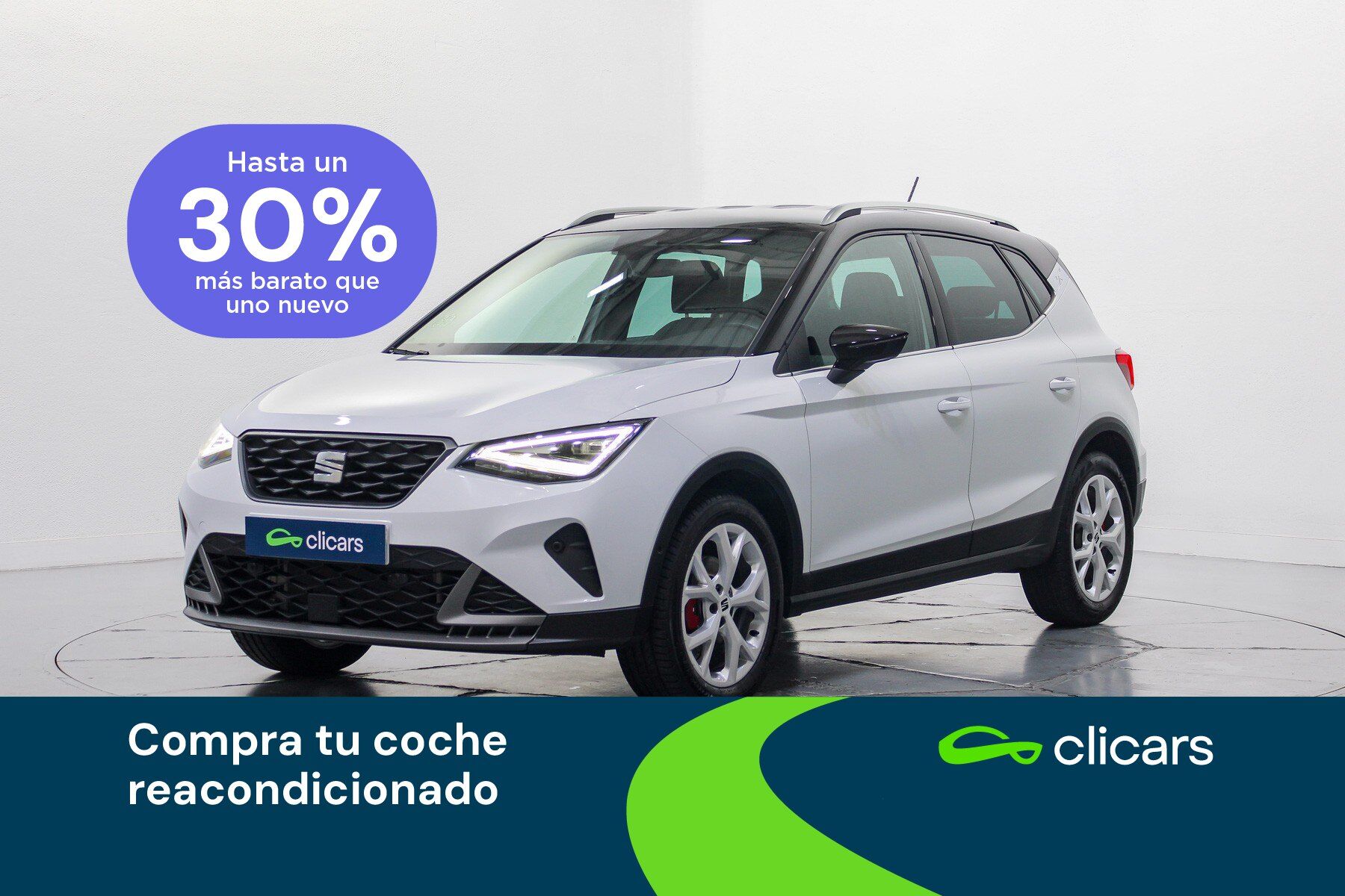 SEAT Arona (Arona 1.5 TSI S&S FR DSG7 XM 150) en Madrid