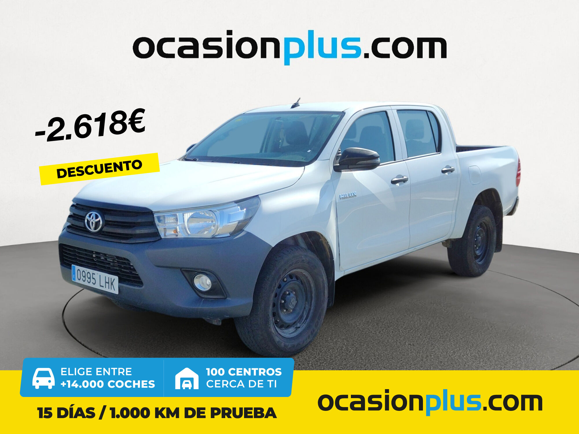 TOYOTA Hilux (2.4 D-4D Doble Cabina GX 110 kW (150 CV)) en Madrid