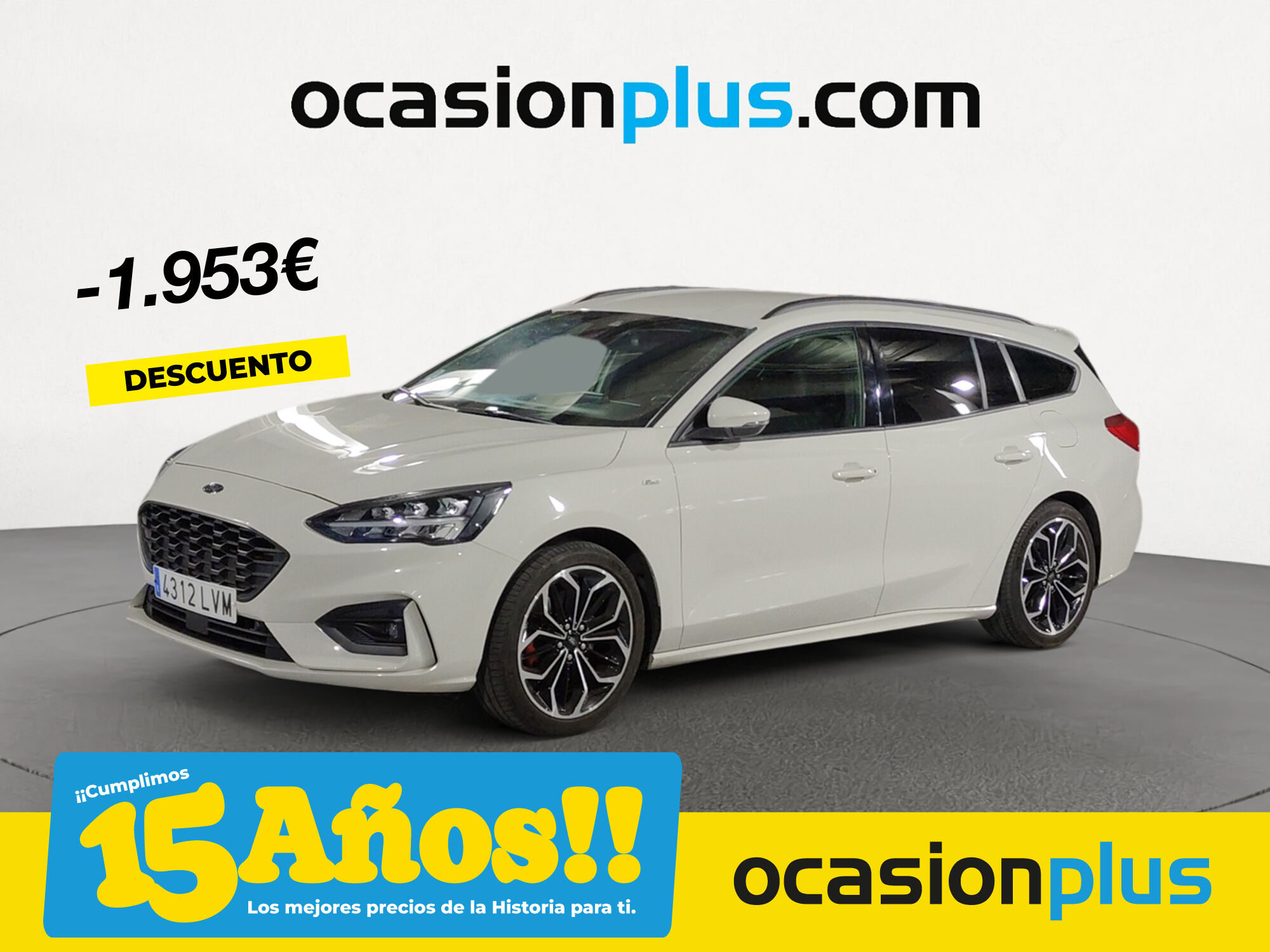 FORD Focus (SportBreak 1.0 Ecoboost MHEV ST-Line X 114 kW (155 CV)) en Madr