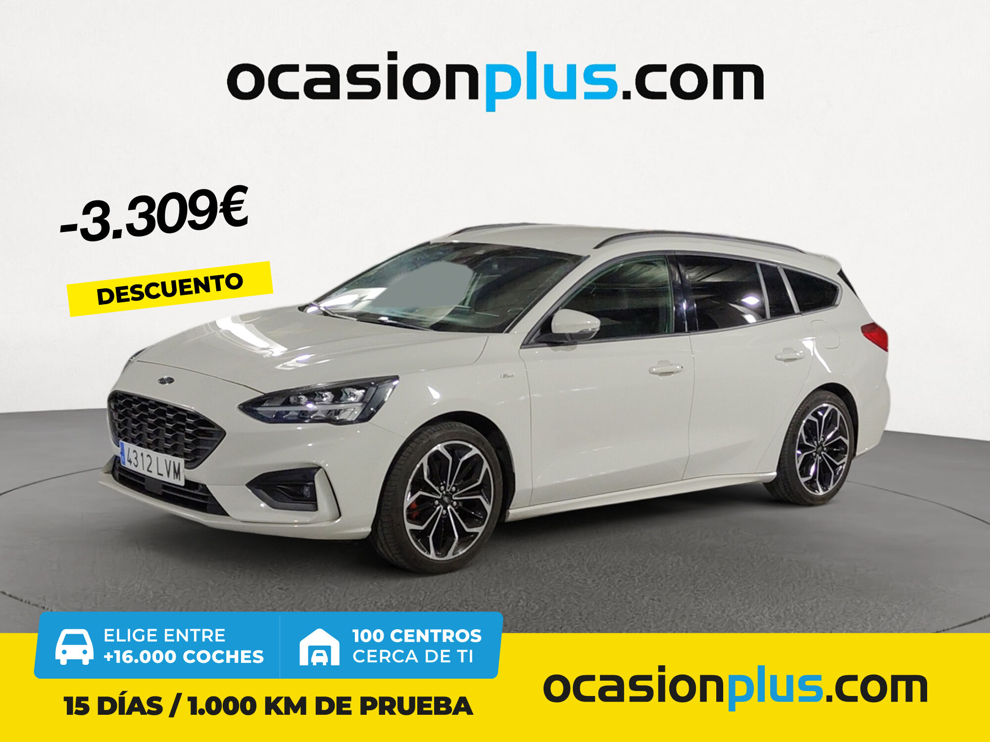 FORD Focus (SportBreak 1.0 Ecoboost MHEV ST-Line X 114 kW (155 CV)) en Madr