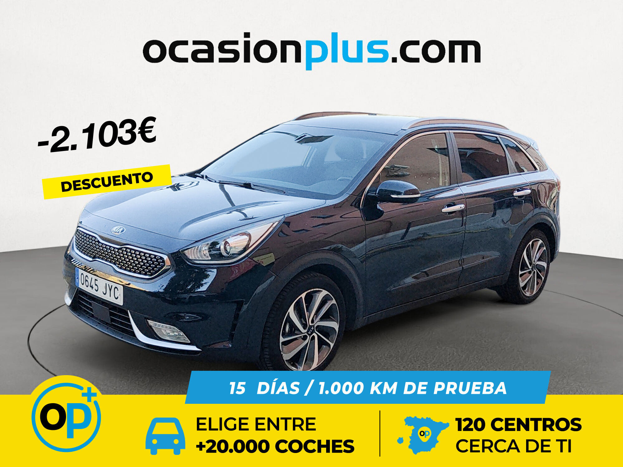 KIA Niro (1.6 GDi HEV Híbrido Emotion 104 kW (141 CV)) en Madrid