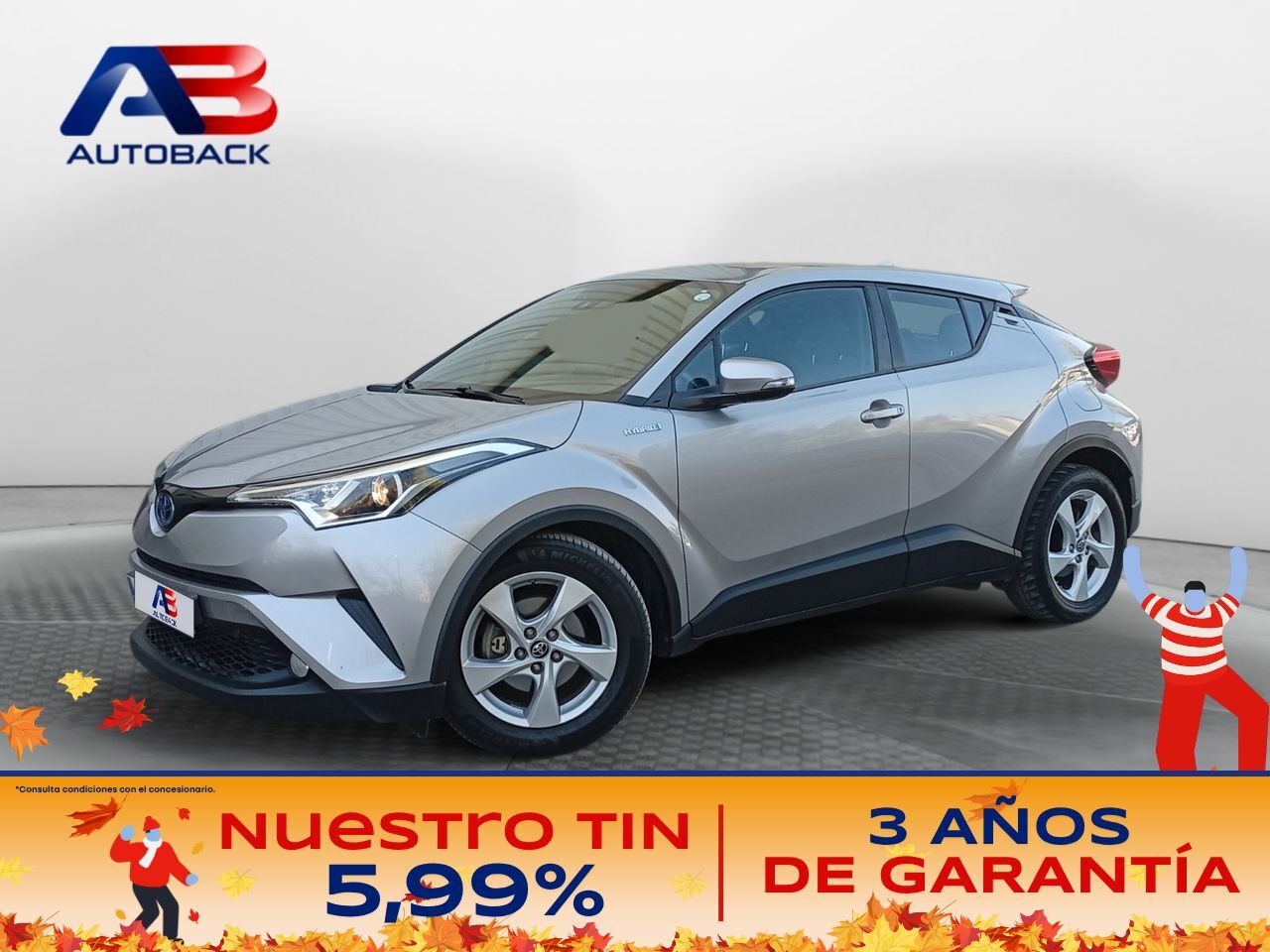 TOYOTA C-HR (1.8 125H Advance) en Madrid