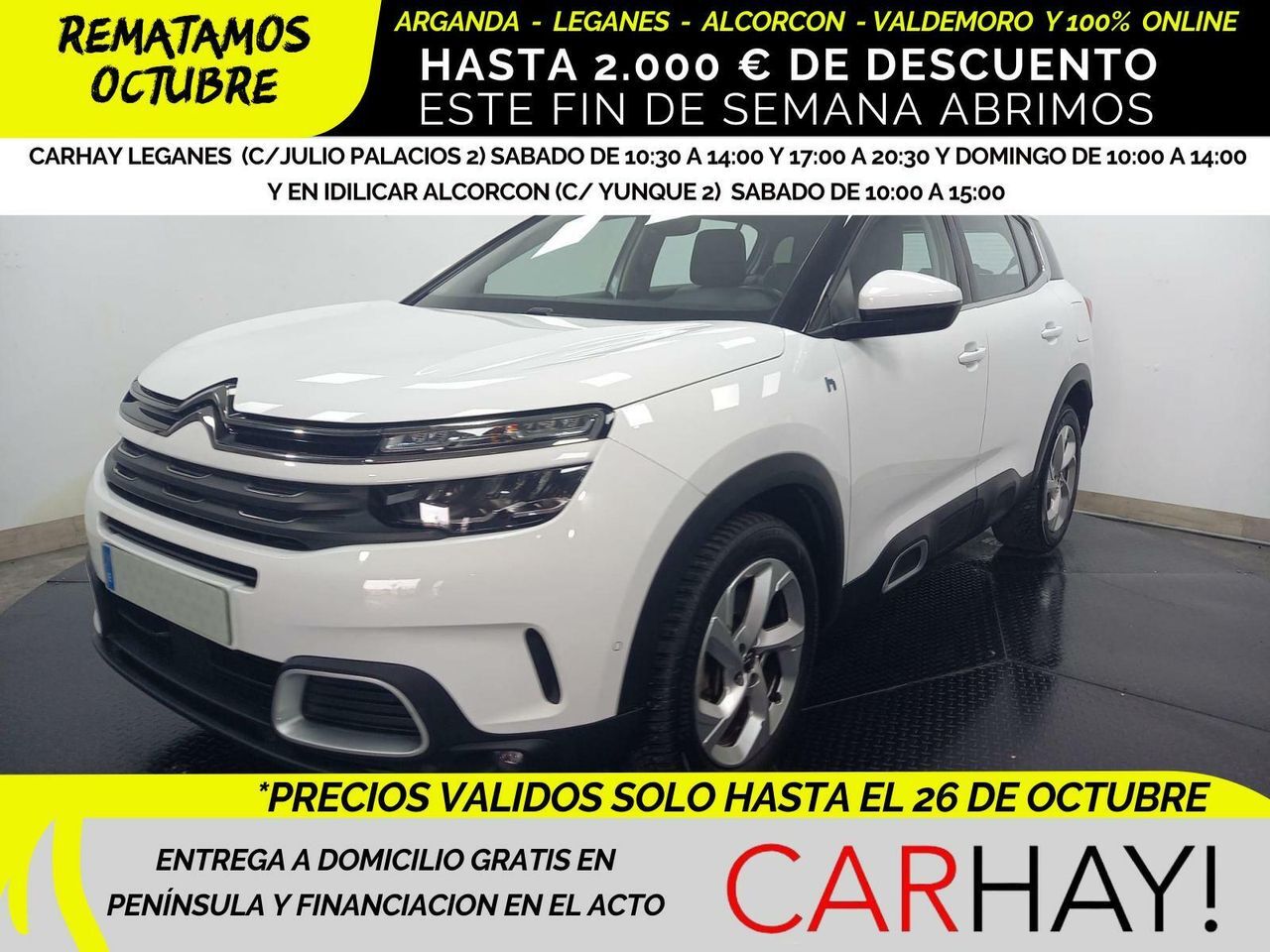 CITROEN C5 Aircross (AIRCROSS BUSINESS HYBRID 1.6 225CV BVA8) en Madrid