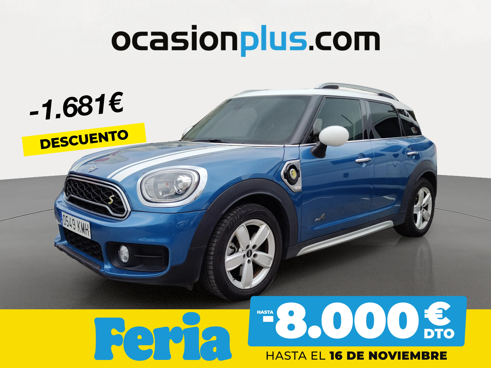 MINI Mini Countryman (Cooper S E ALL4 165 kW (224 CV)) en Madrid