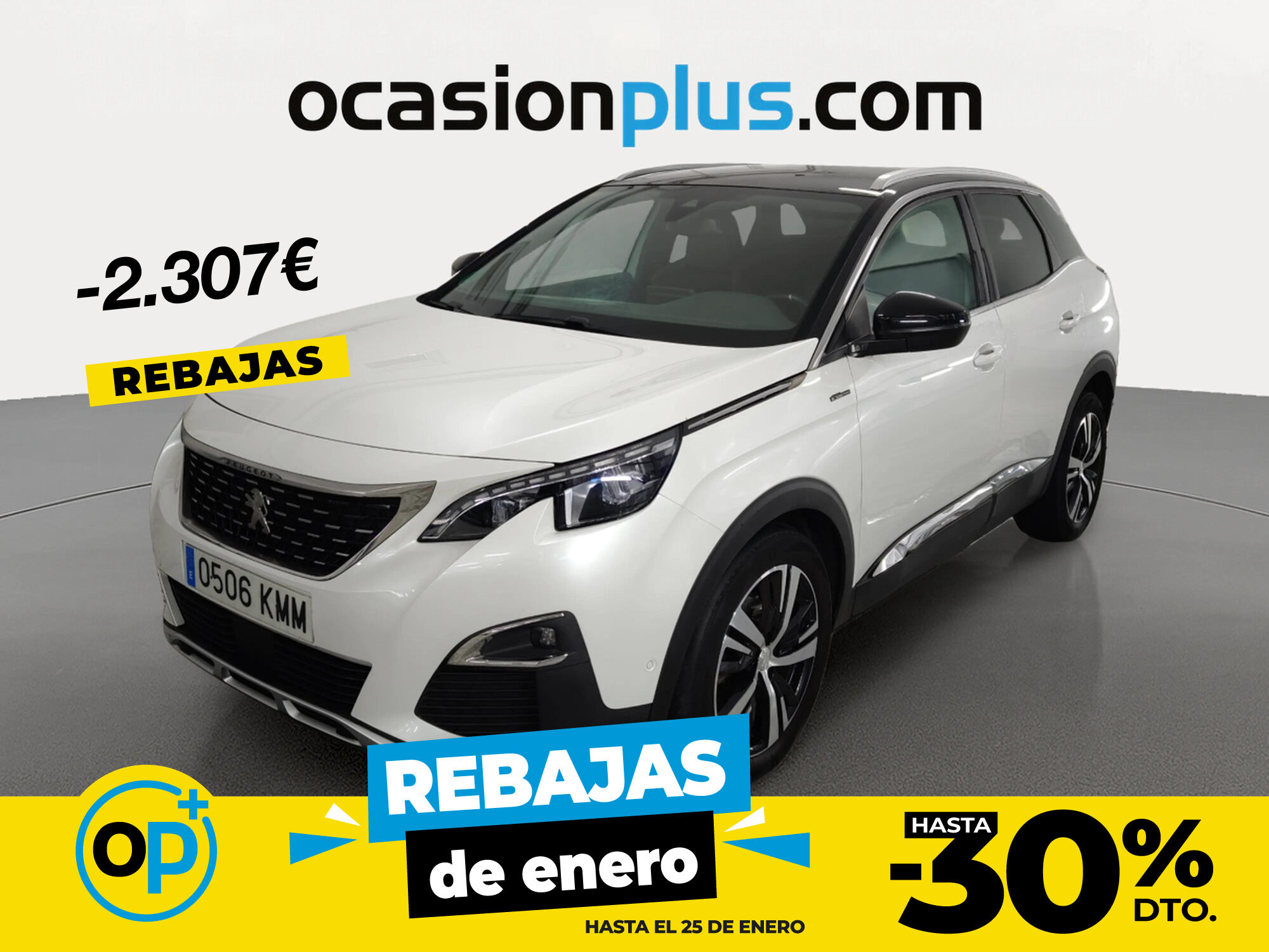 PEUGEOT 3008 (THP 165 GT Line S&S Auto 121 kW (165 CV)) en Madrid