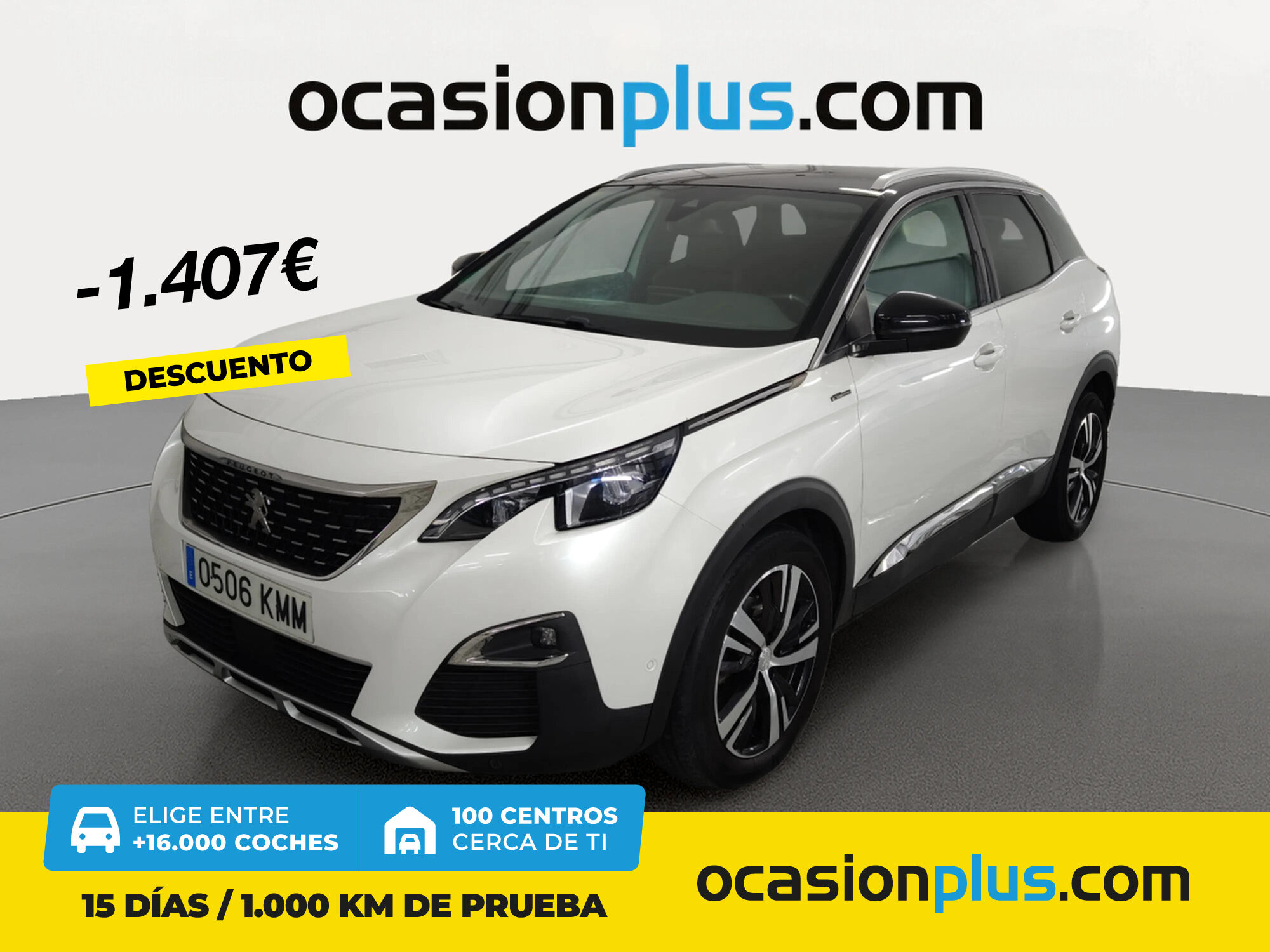 PEUGEOT 3008 (THP 165 GT Line S&S Auto 121 kW (165 CV)) en Madrid