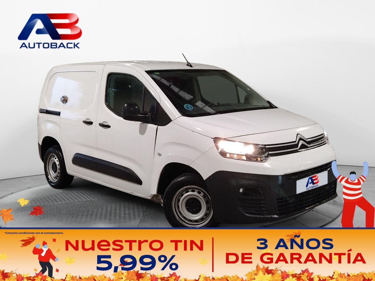 CITROEN Berlingo (Van BlueHDi S&S Talla M Control 100) en Madrid