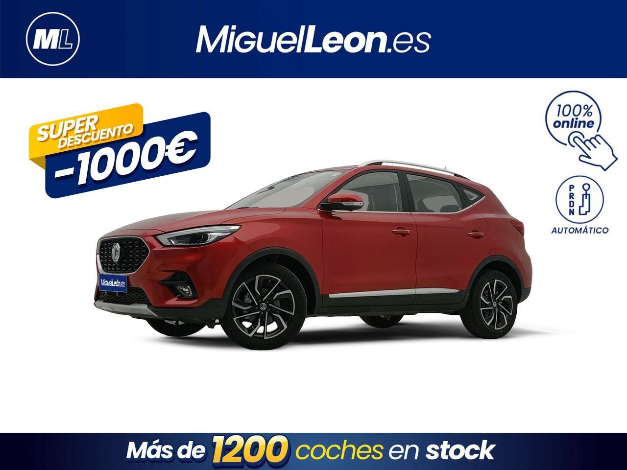 MG ZS (1.0T Luxury Auto) en Palmas, Las