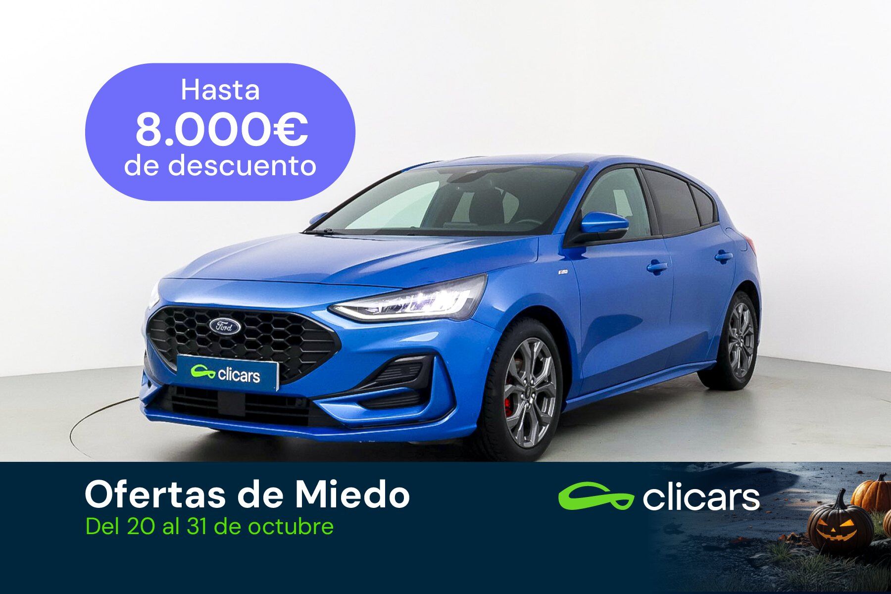 FORD Focus (Focus 1.0 Ecoboost MHEV ST-Line Design SIP 125) en Madrid