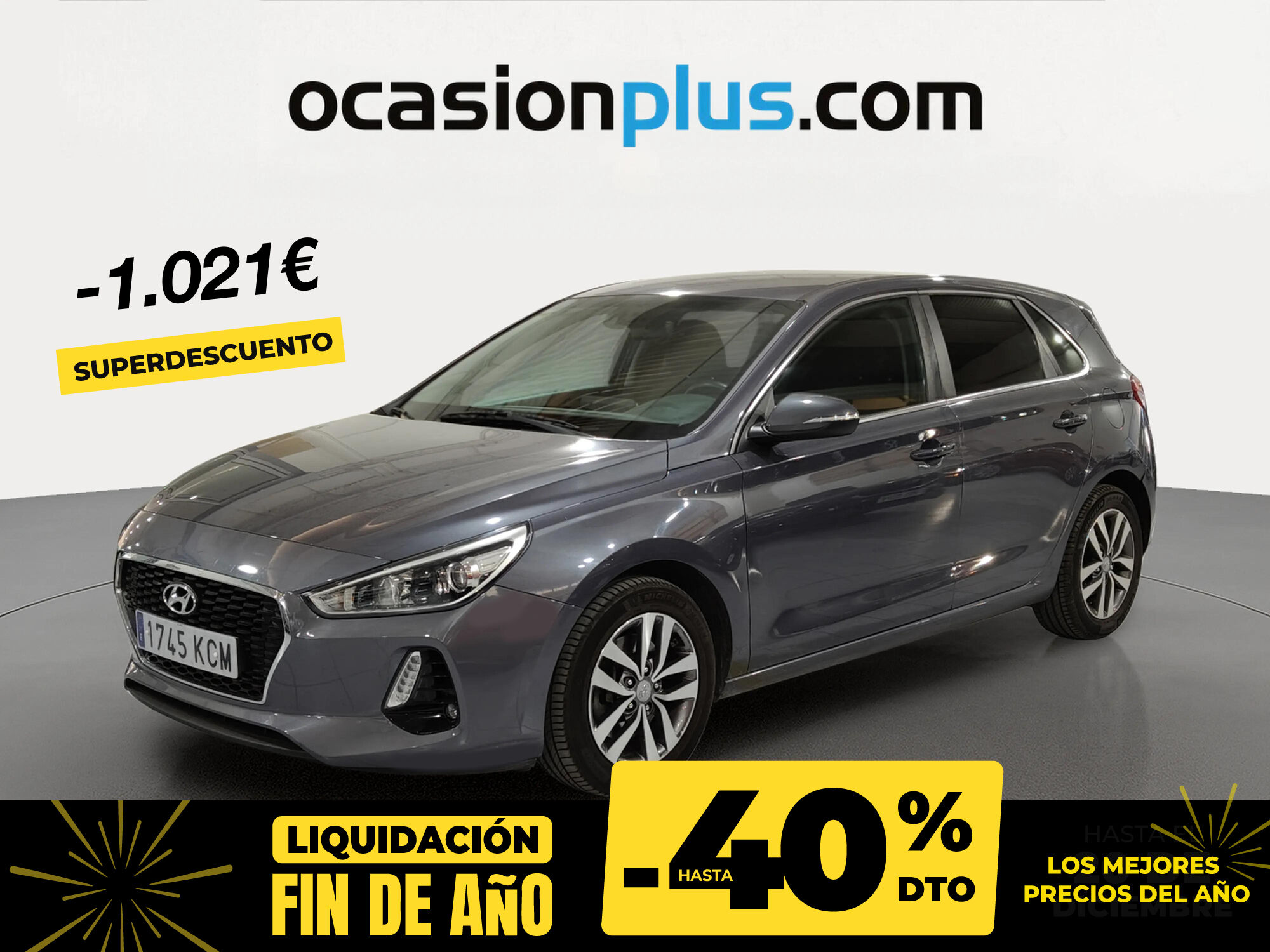 HYUNDAI i30 (1.6 CRDI Tecno 81 kW (110 CV)) en Madrid