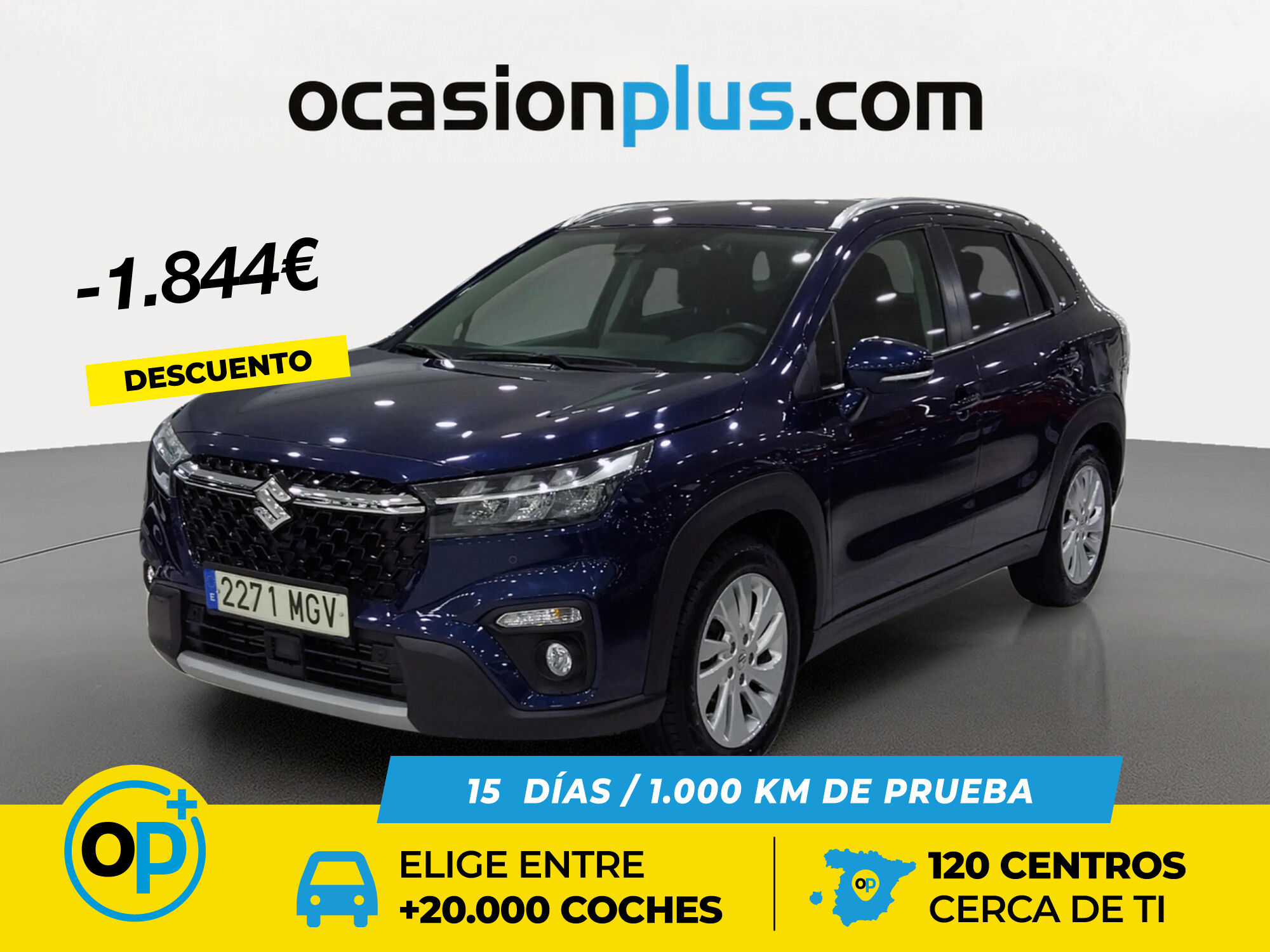 SUZUKI S-Cross (1.4T Mild Hybrid S2 4WD 95 kW (129 CV)) en Madrid